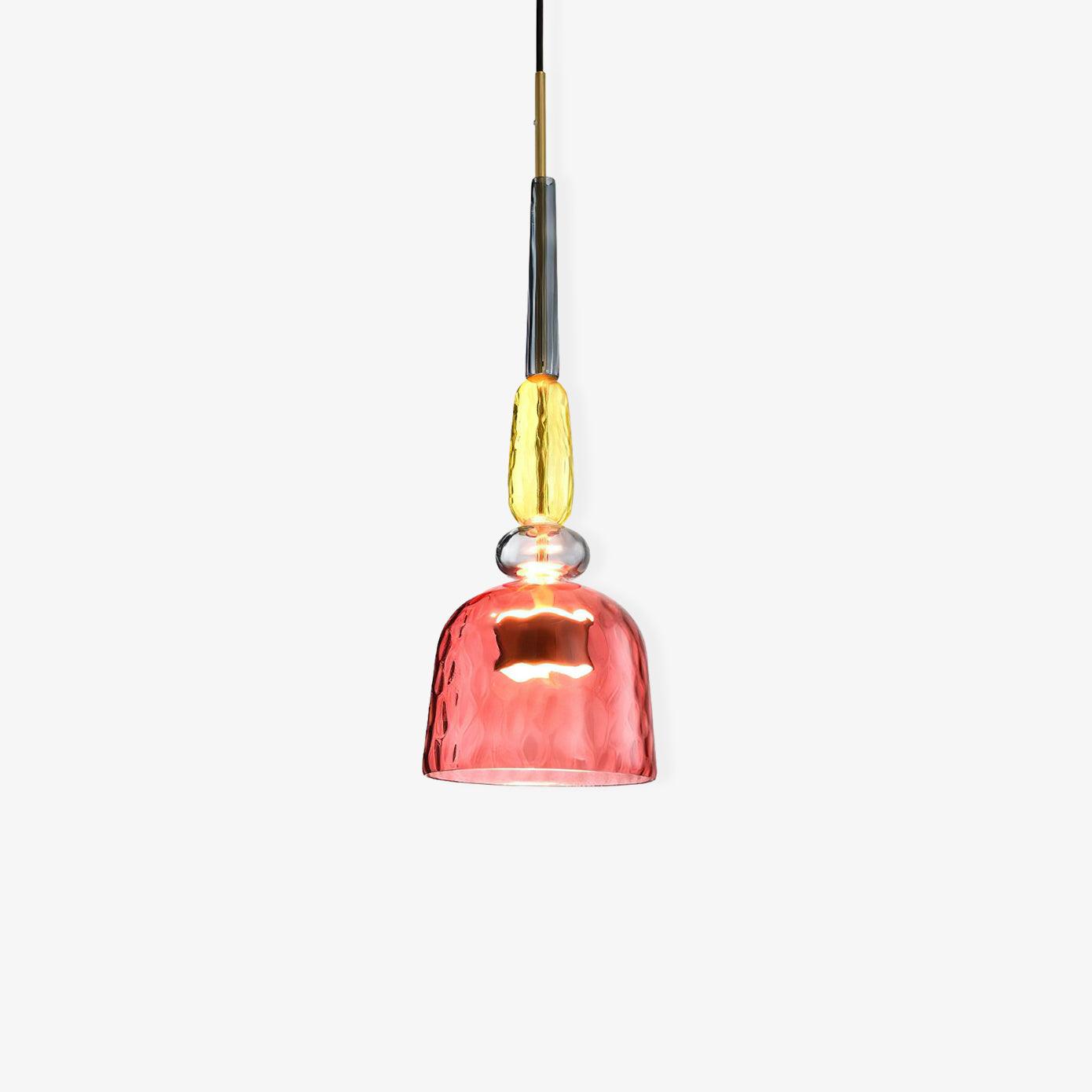 Voshan Bohemian Glass Pendant Lamp-Neutral Decor