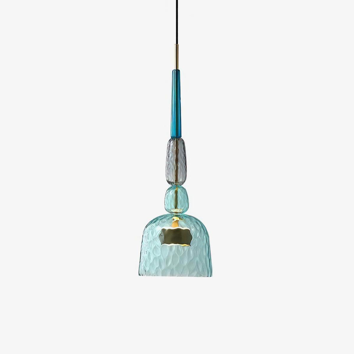 Voshan Bohemian Glass Pendant Lamp-Neutral Decor