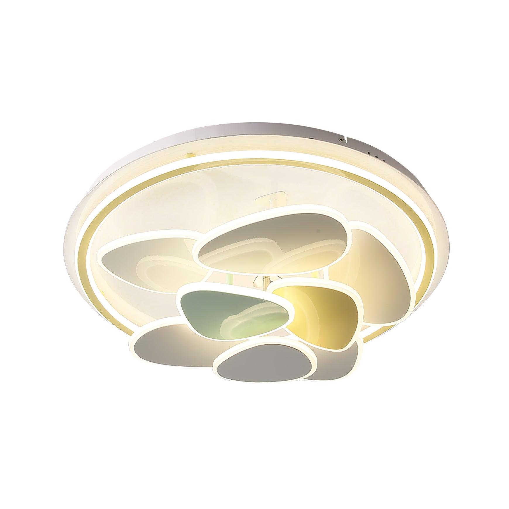 Lustra Chandelier Art Floral-Neutral Decor
