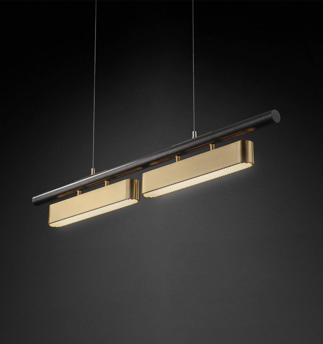 Liorent Brass Minimalist Pendant Light-Neutral Decor