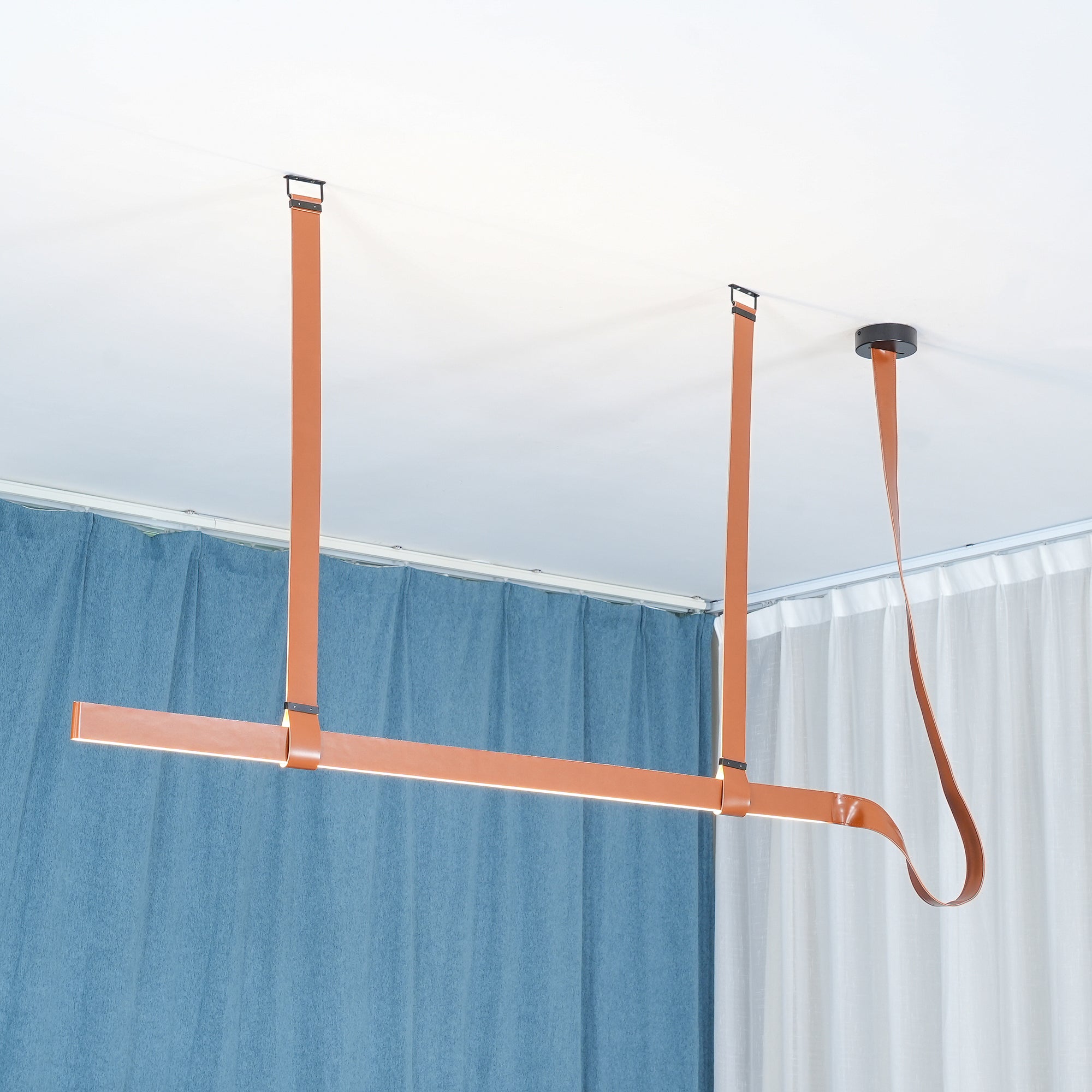 Zaleth Modern Leather Pendant Lamp-Neutral Decor