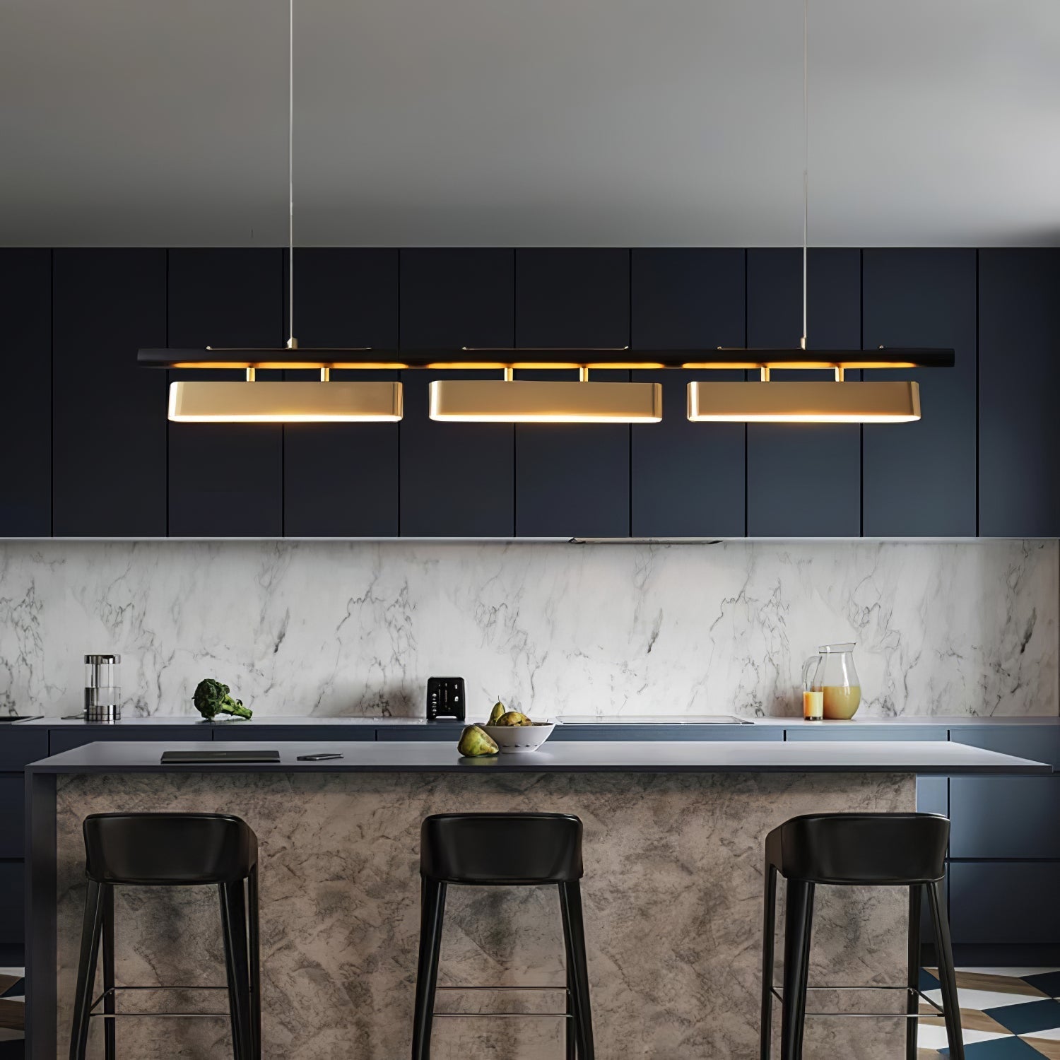 Liorent Brass Minimalist Pendant Light-Neutral Decor