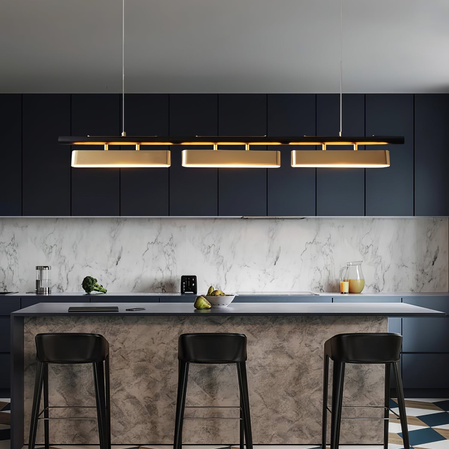 Liorent Brass Minimalist Pendant Light-Neutral Decor