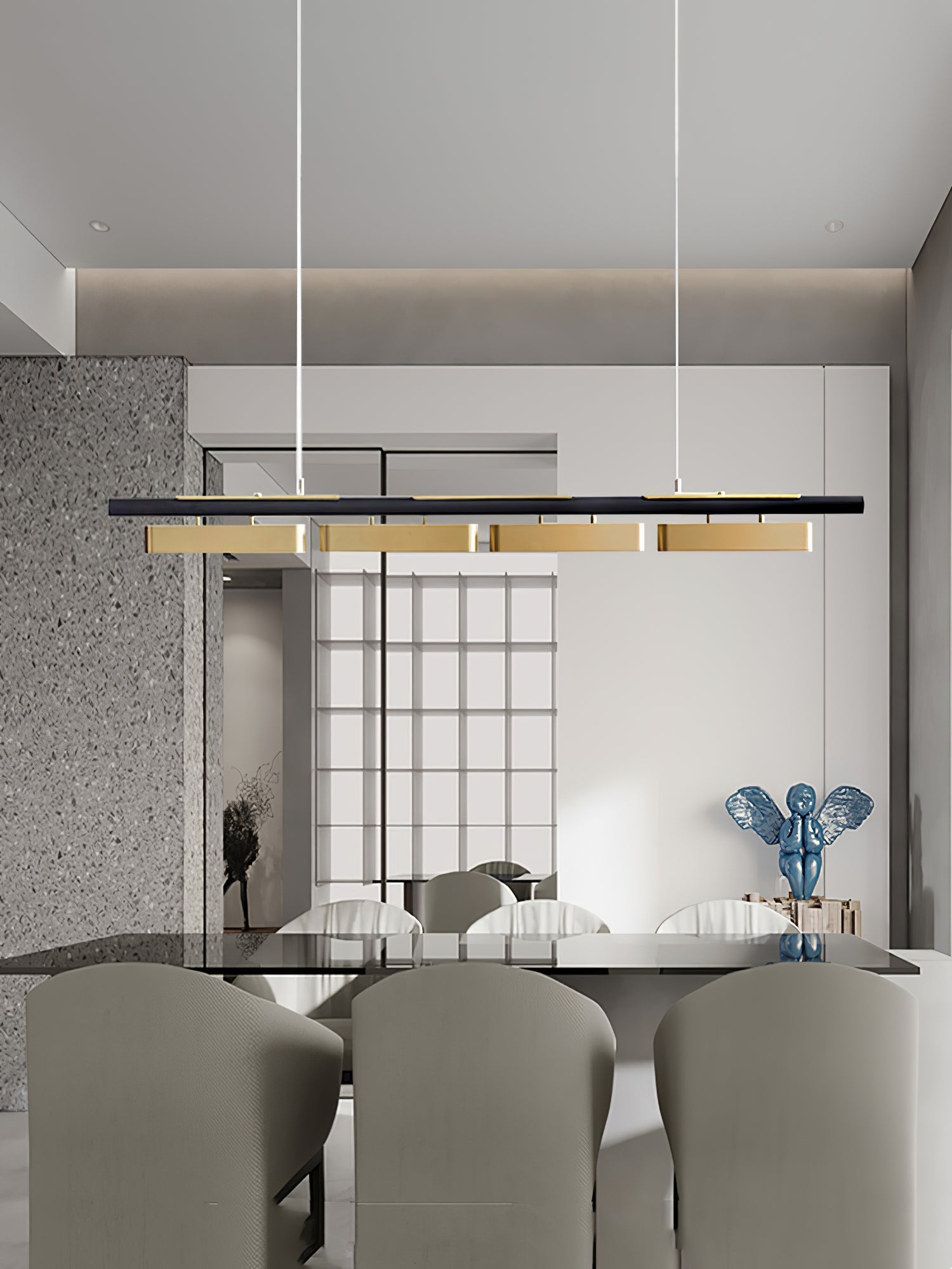 Liorent Brass Minimalist Pendant Light-Neutral Decor