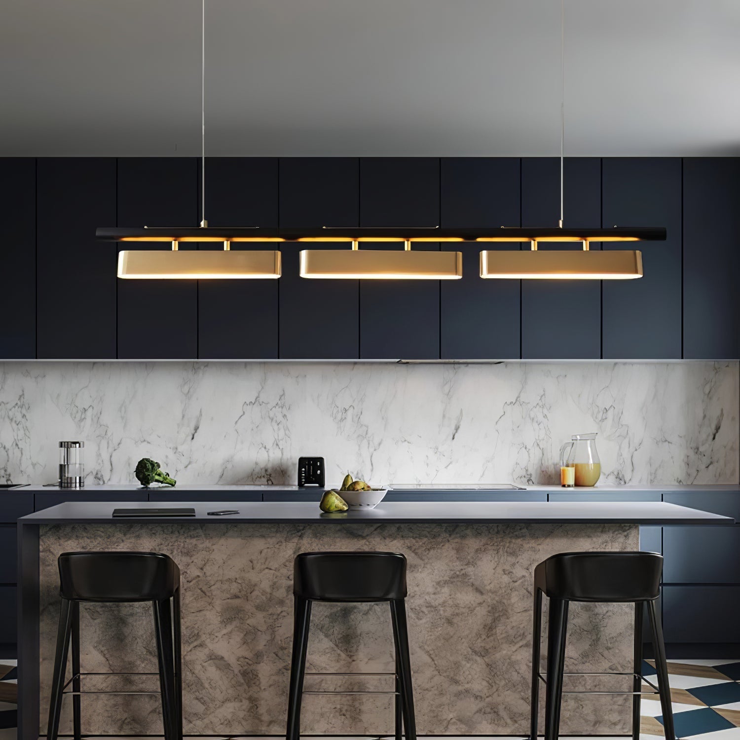Liorent Brass Minimalist Pendant Light-Neutral Decor