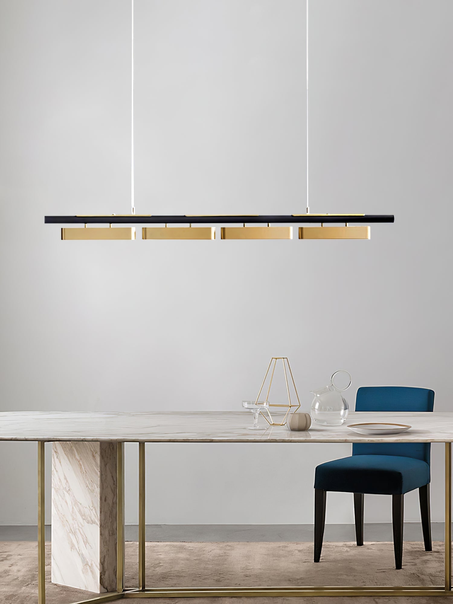 Liorent Brass Minimalist Pendant Light-Neutral Decor