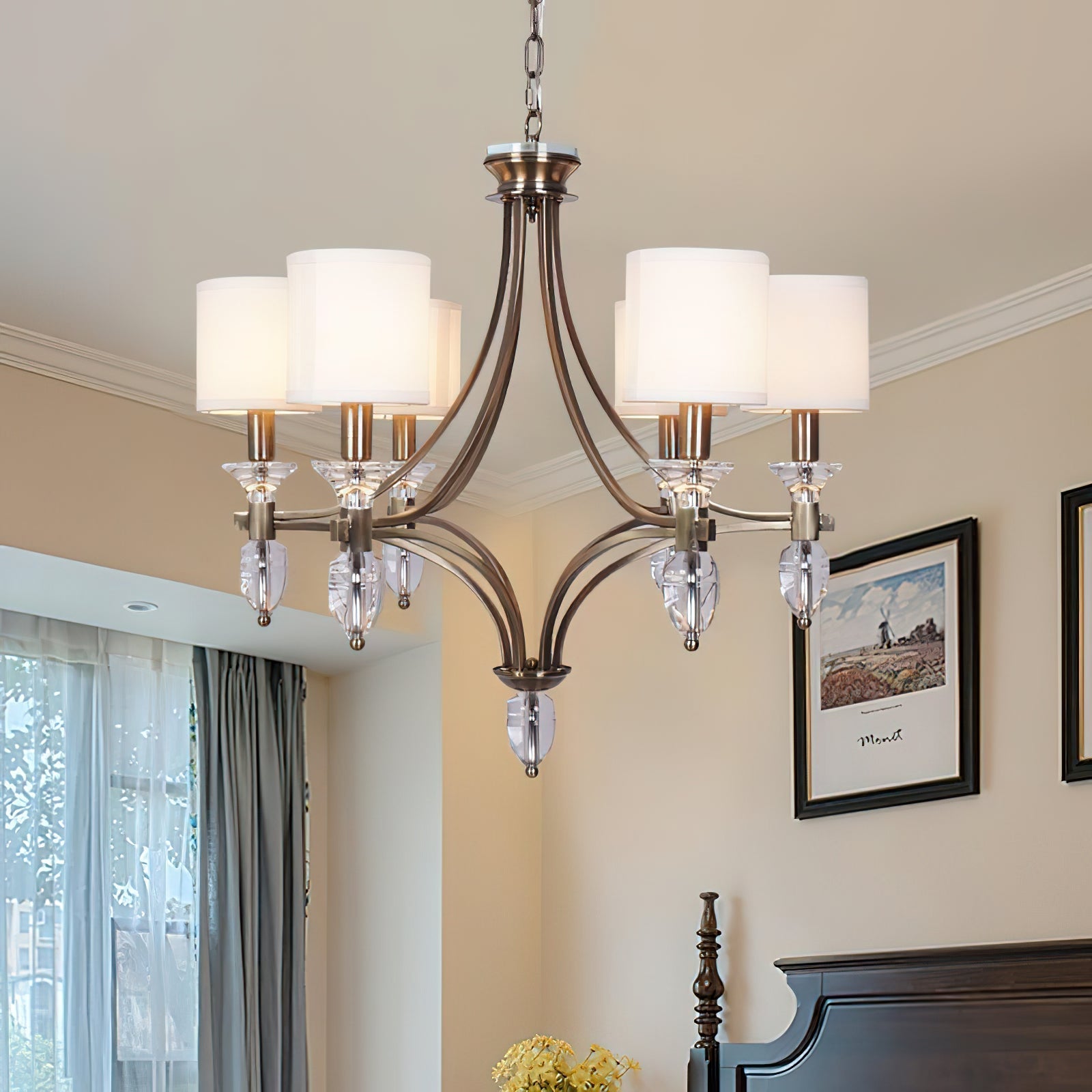 Lira Glass Chandelier