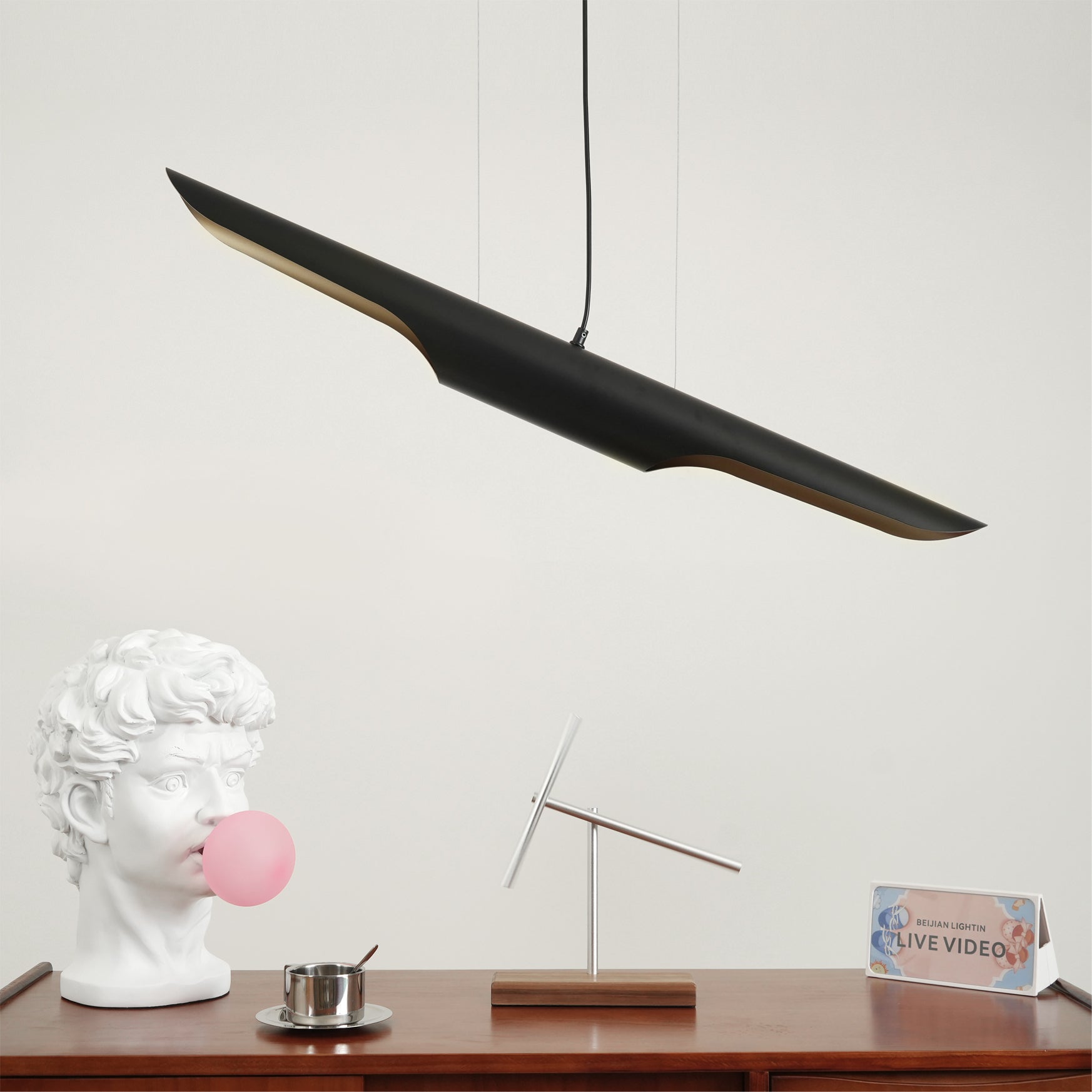 Raelond Modern Pipe Pendant Lights-Neutral Decor