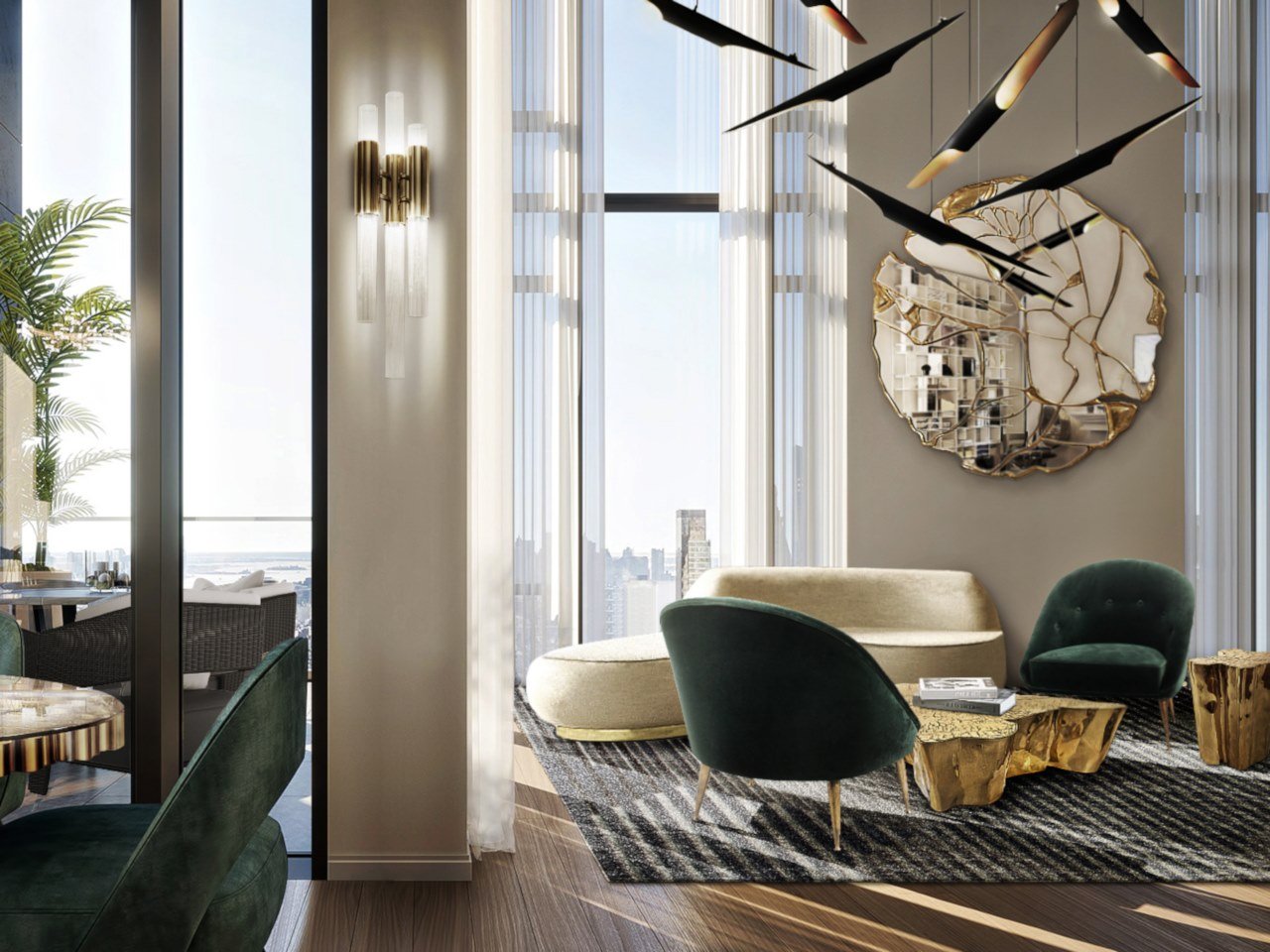 Raelond Modern Pipe Pendant Lights-Neutral Decor