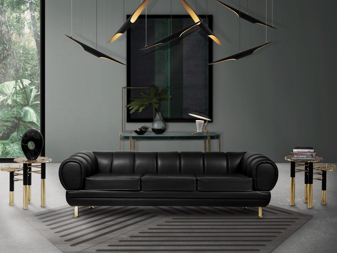 Raelond Modern Pipe Pendant Lights-Neutral Decor