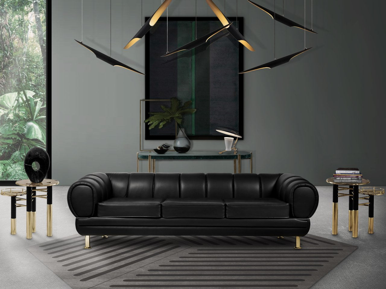 Raelond Modern Pipe Pendant Lights-Neutral Decor