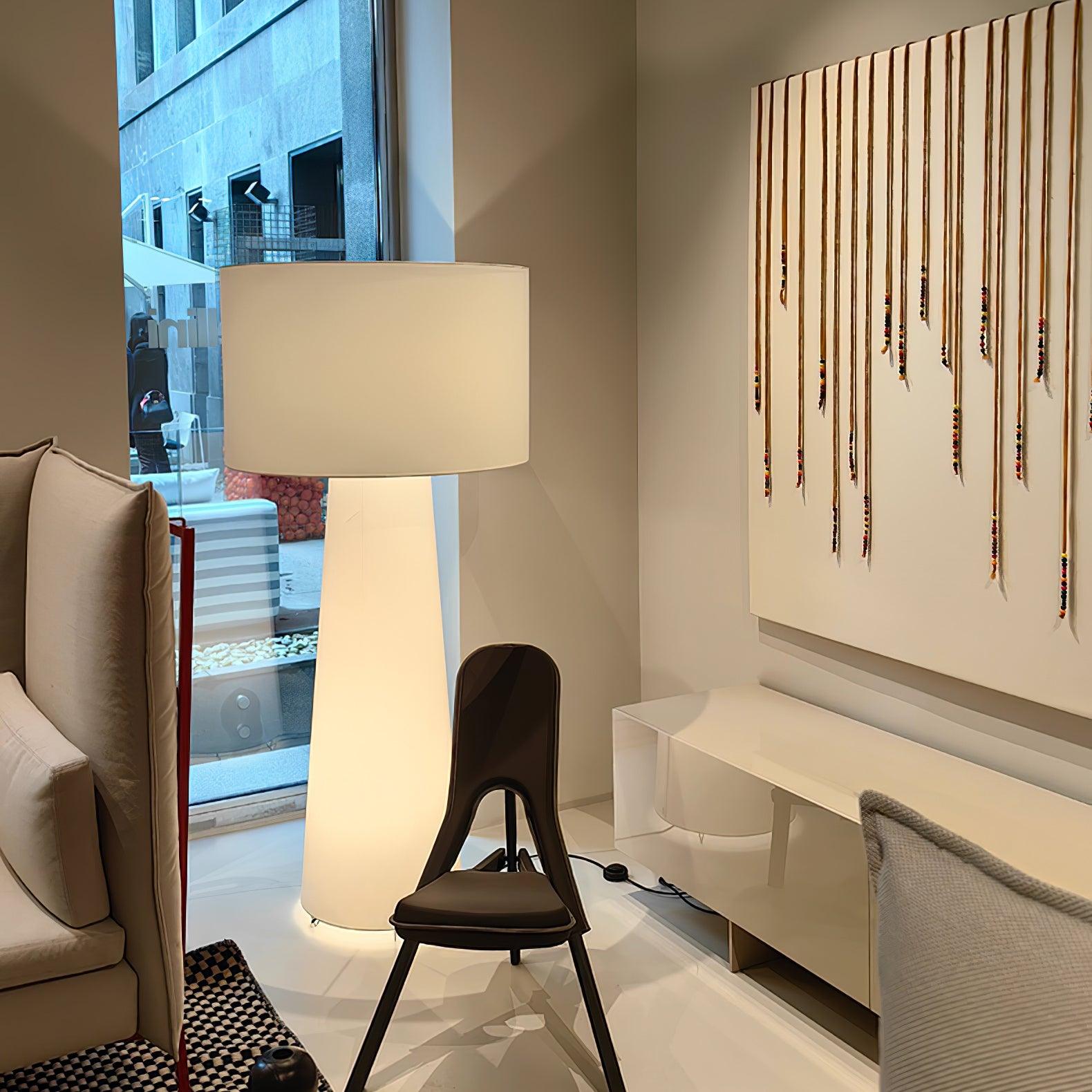 Phel Fabric Table Lamp-Neutral Decor