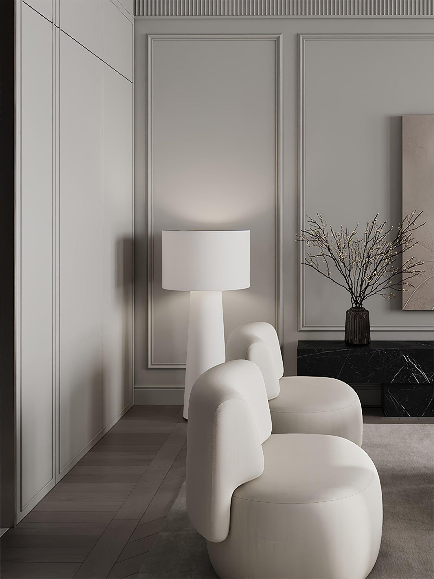 Phel Fabric Table Lamp-Neutral Decor