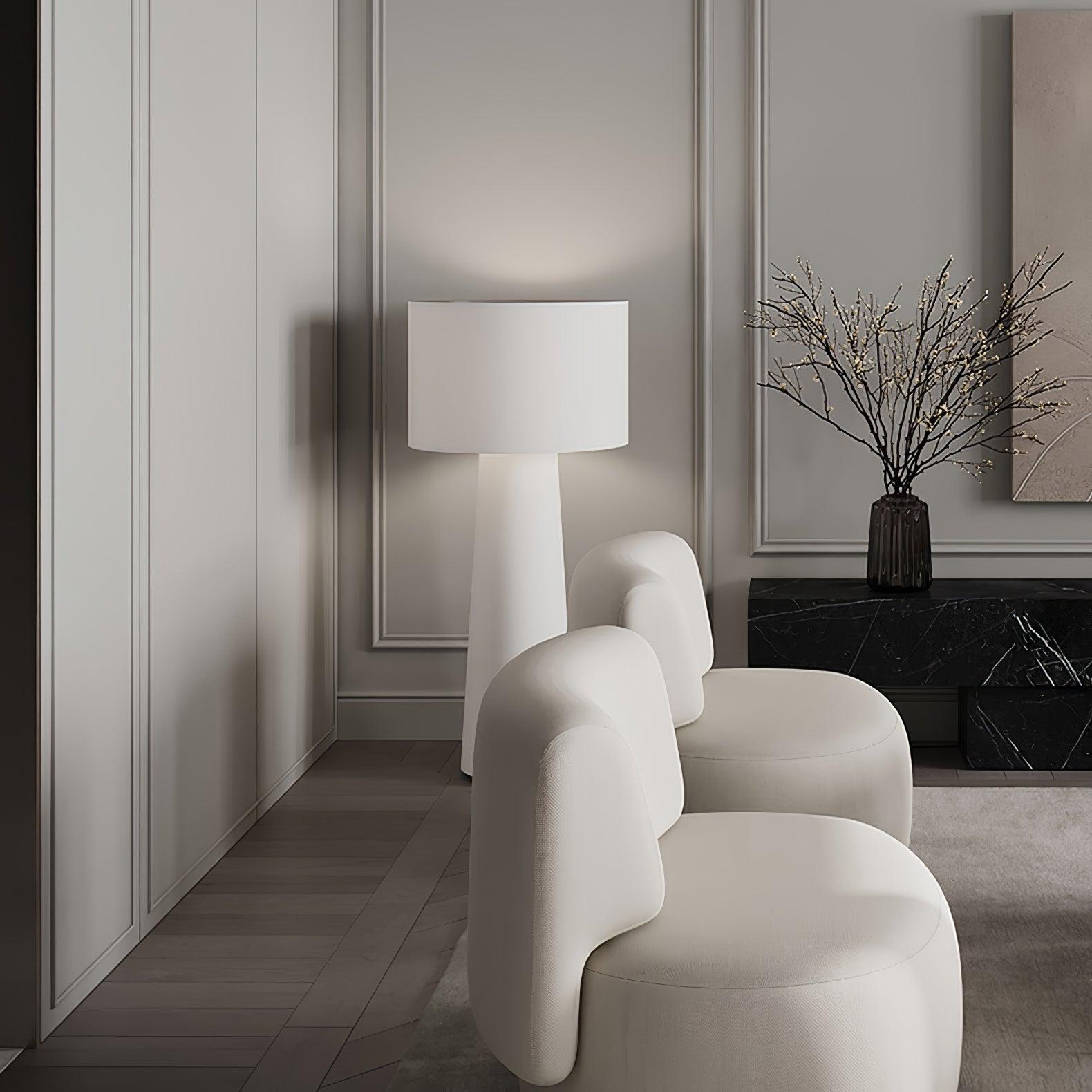 Phel Fabric Table Lamp-Neutral Decor