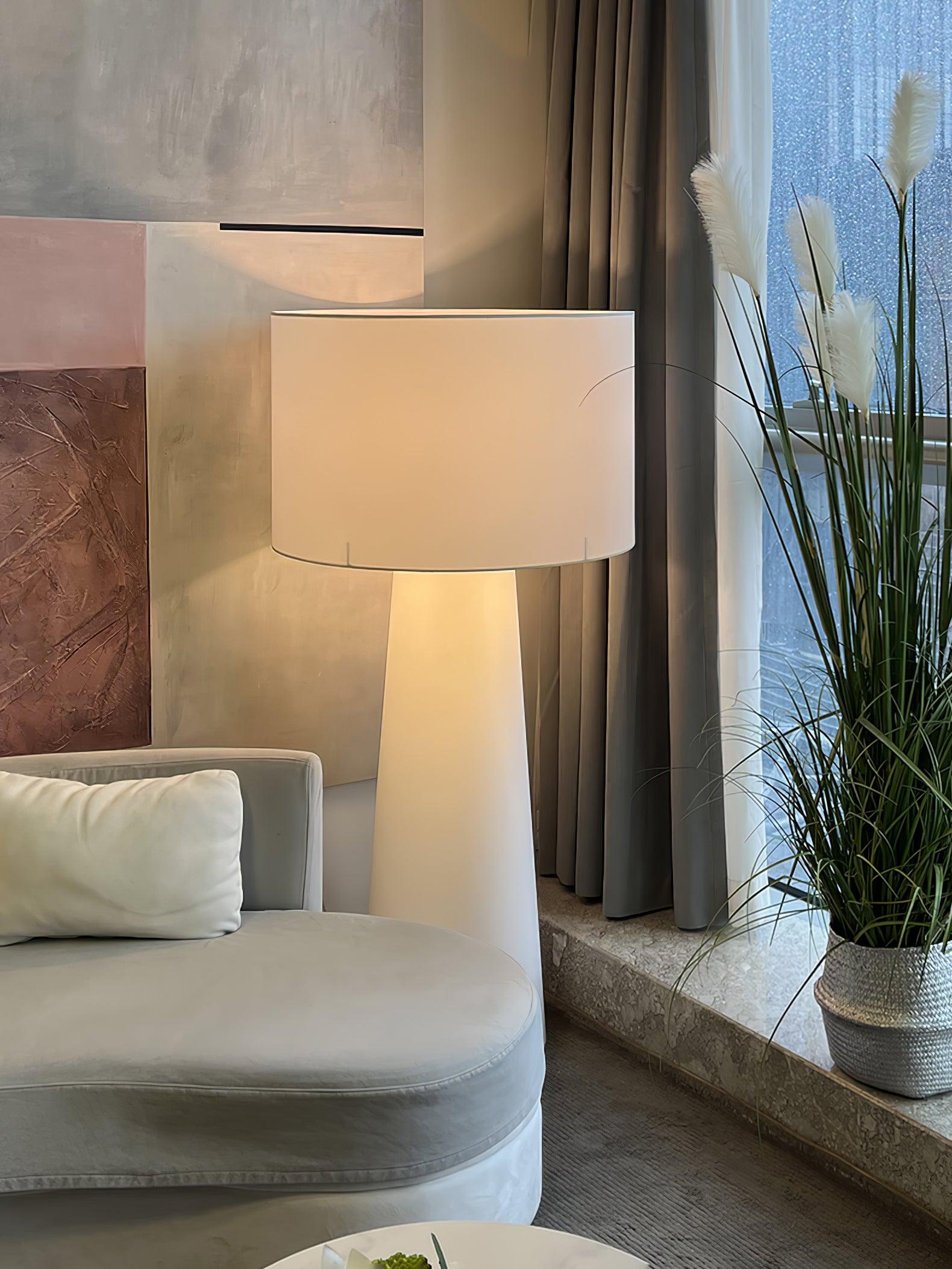 Phel Fabric Table Lamp-Neutral Decor