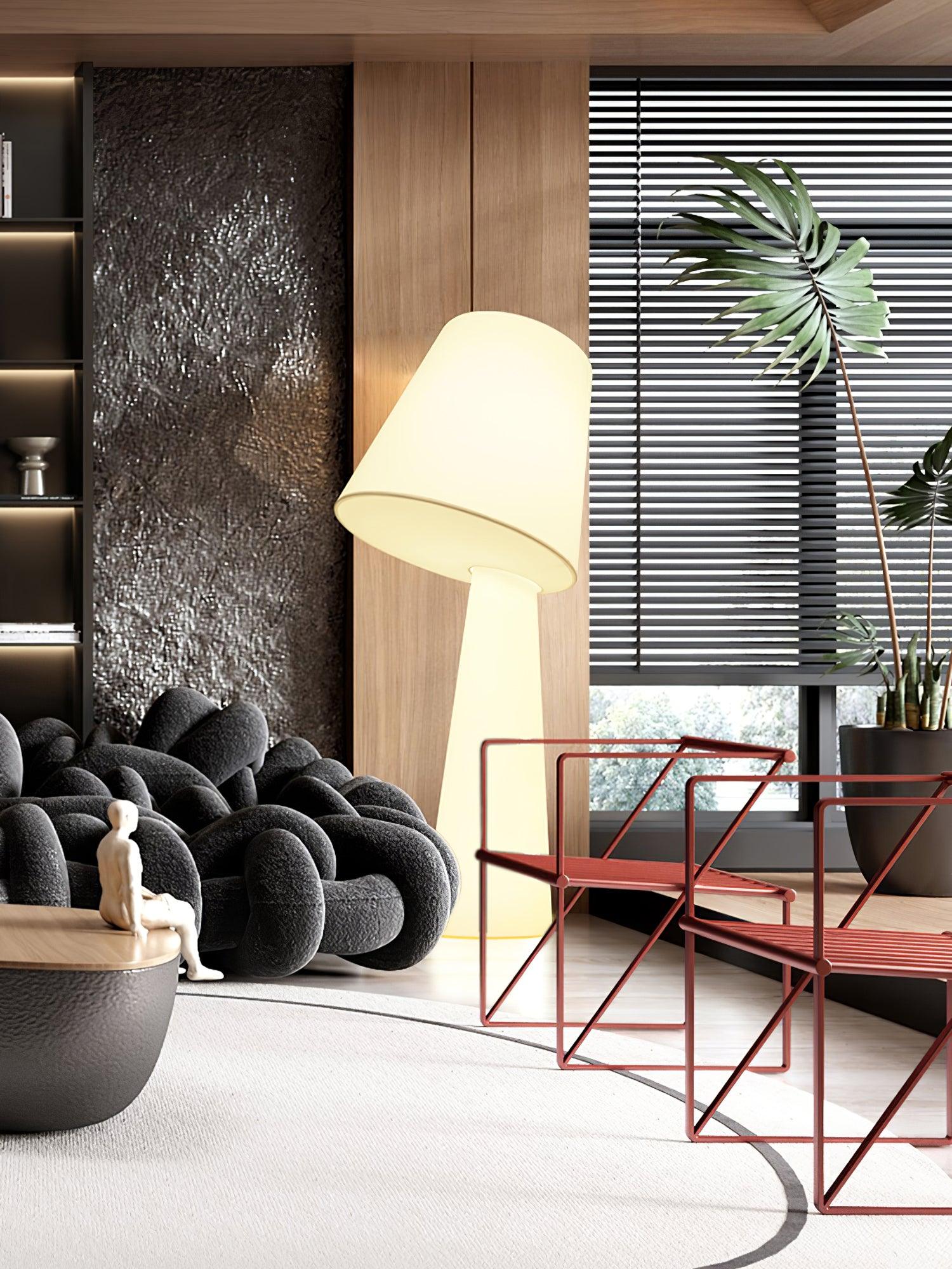 Phel Fabric Table Lamp-Neutral Decor