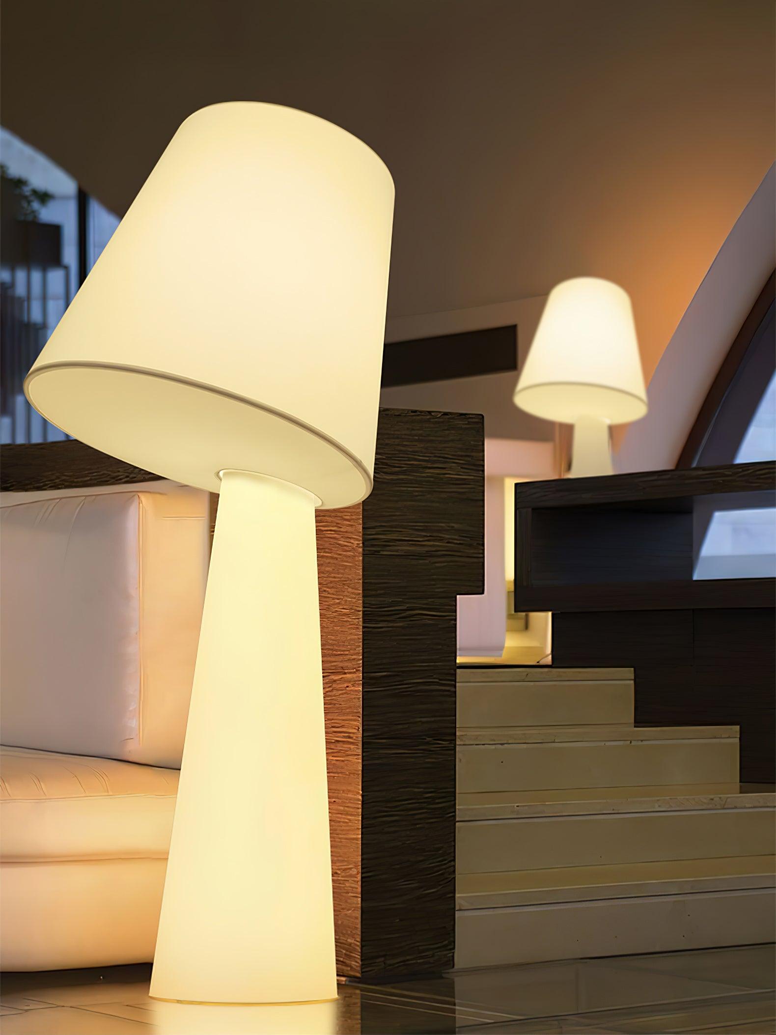 Phel Fabric Table Lamp-Neutral Decor