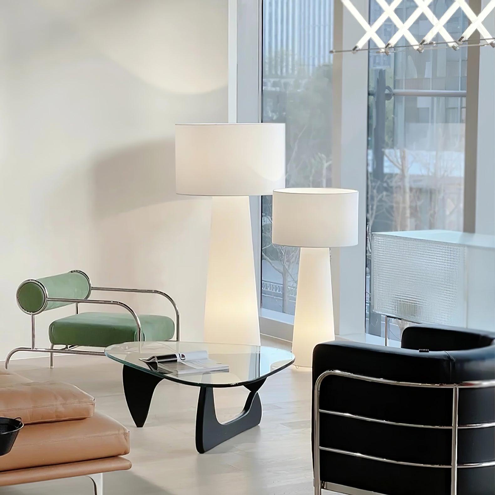Phel Fabric Table Lamp-Neutral Decor