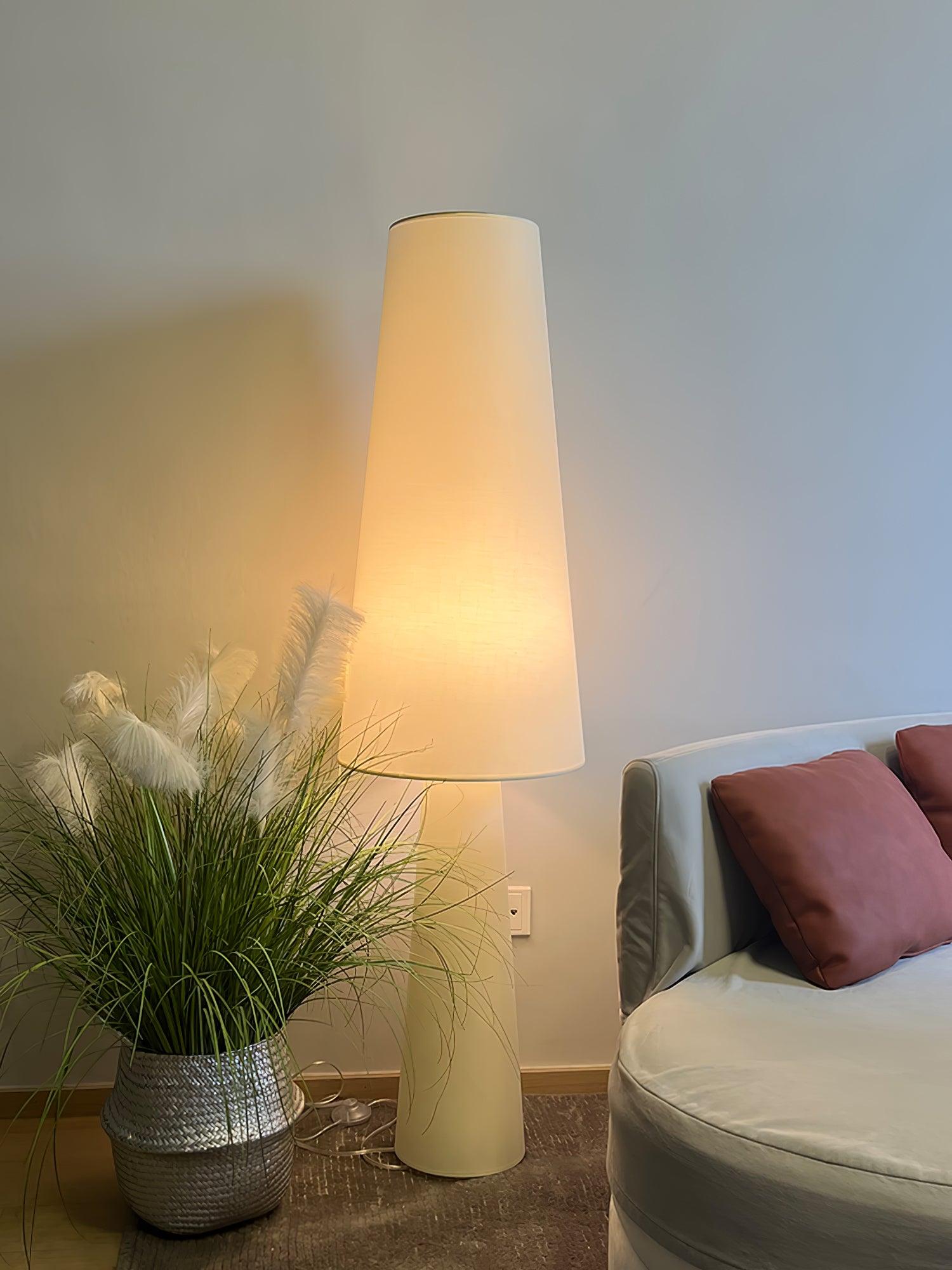 Phel Fabric Table Lamp-Neutral Decor