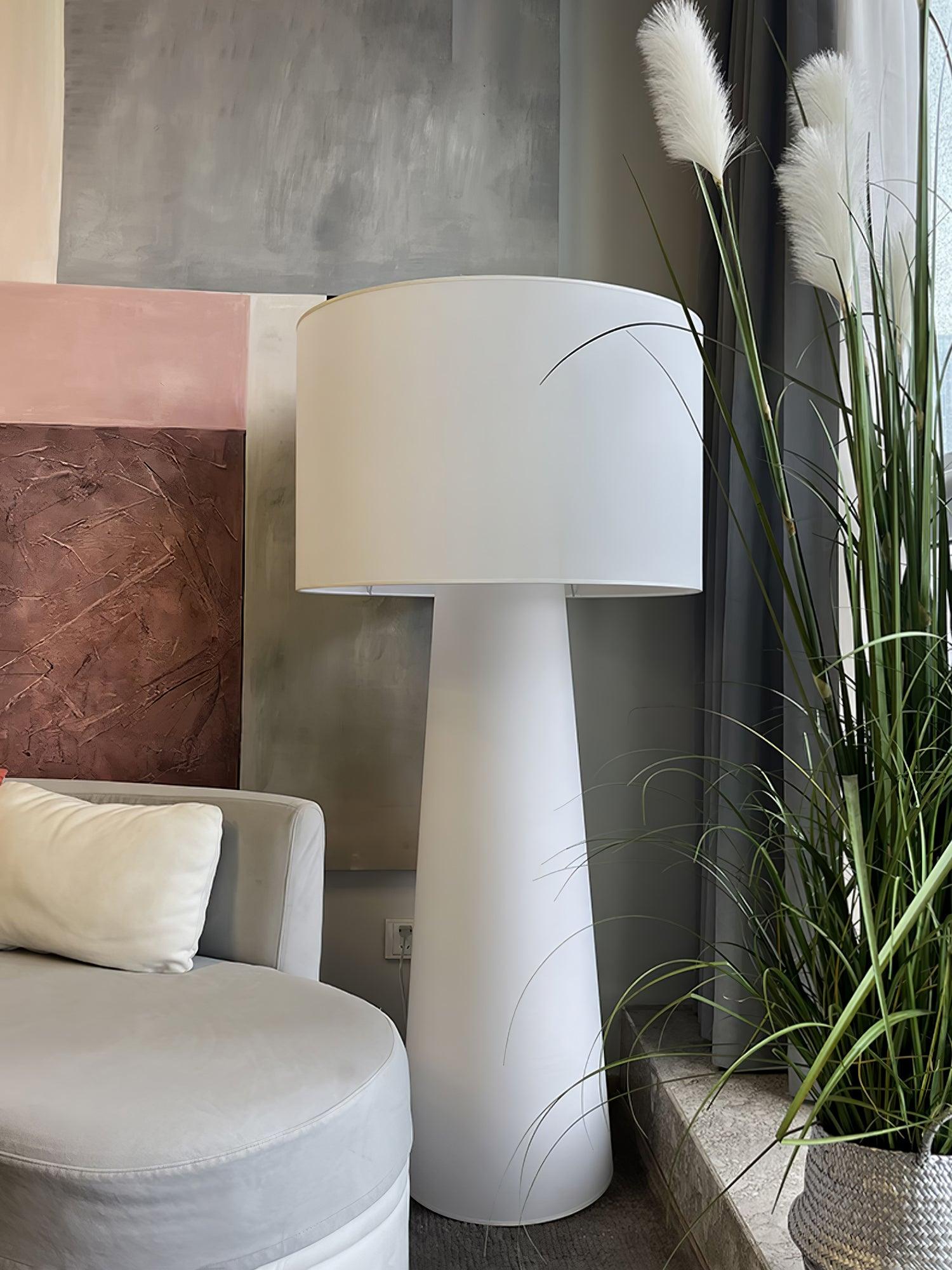 Phel Fabric Table Lamp-Neutral Decor