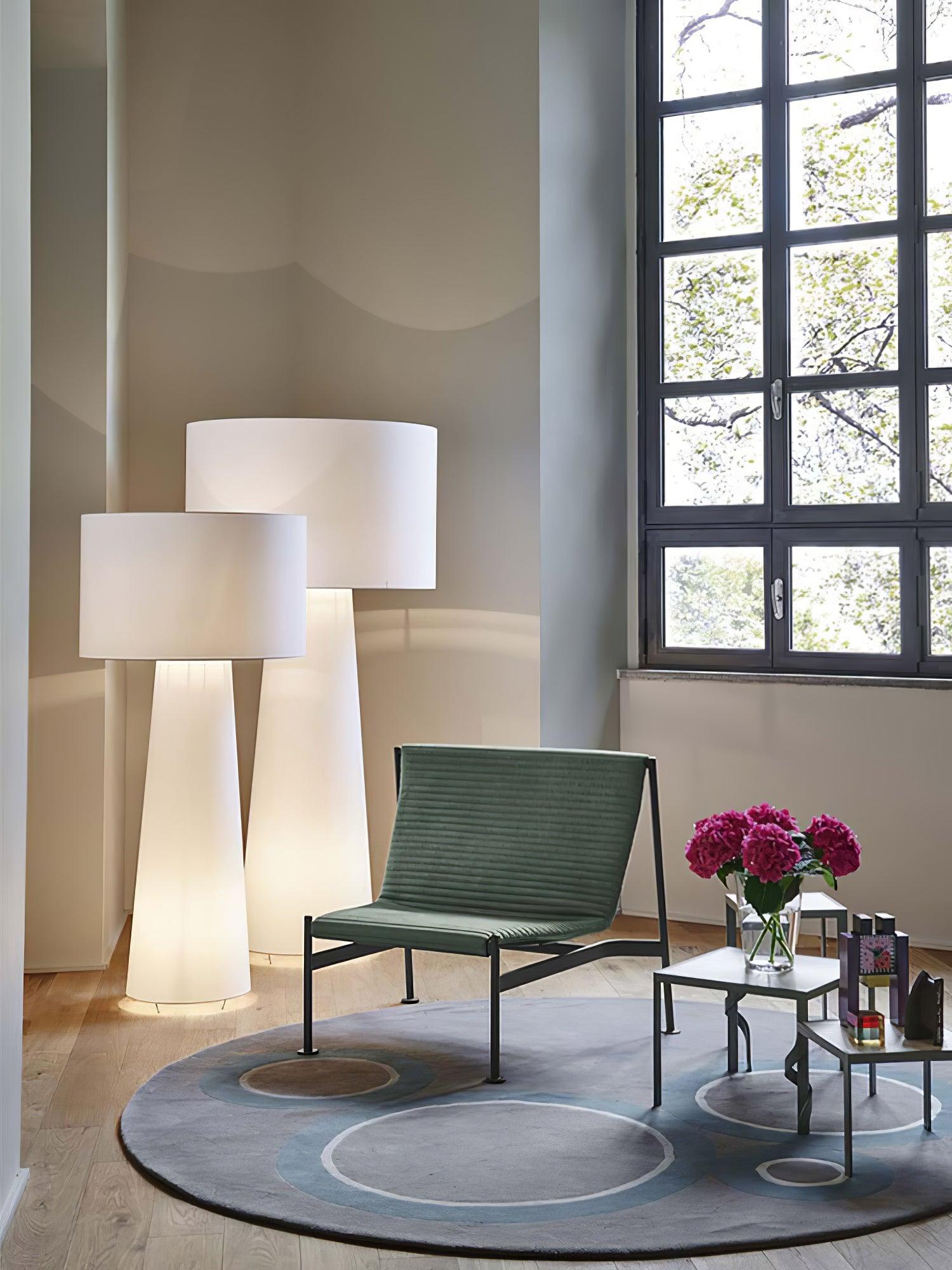 Phel Fabric Table Lamp-Neutral Decor