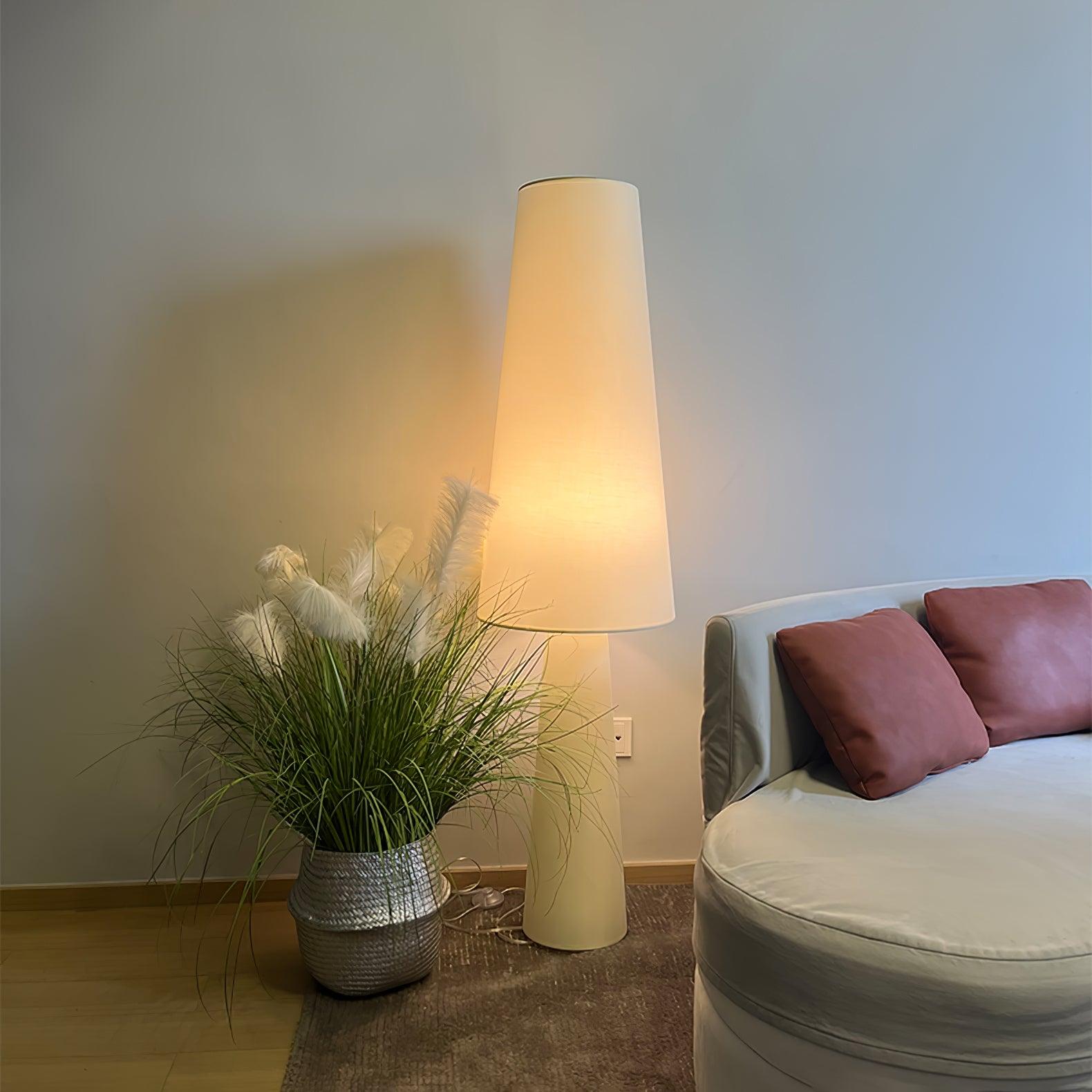 Phel Fabric Table Lamp-Neutral Decor