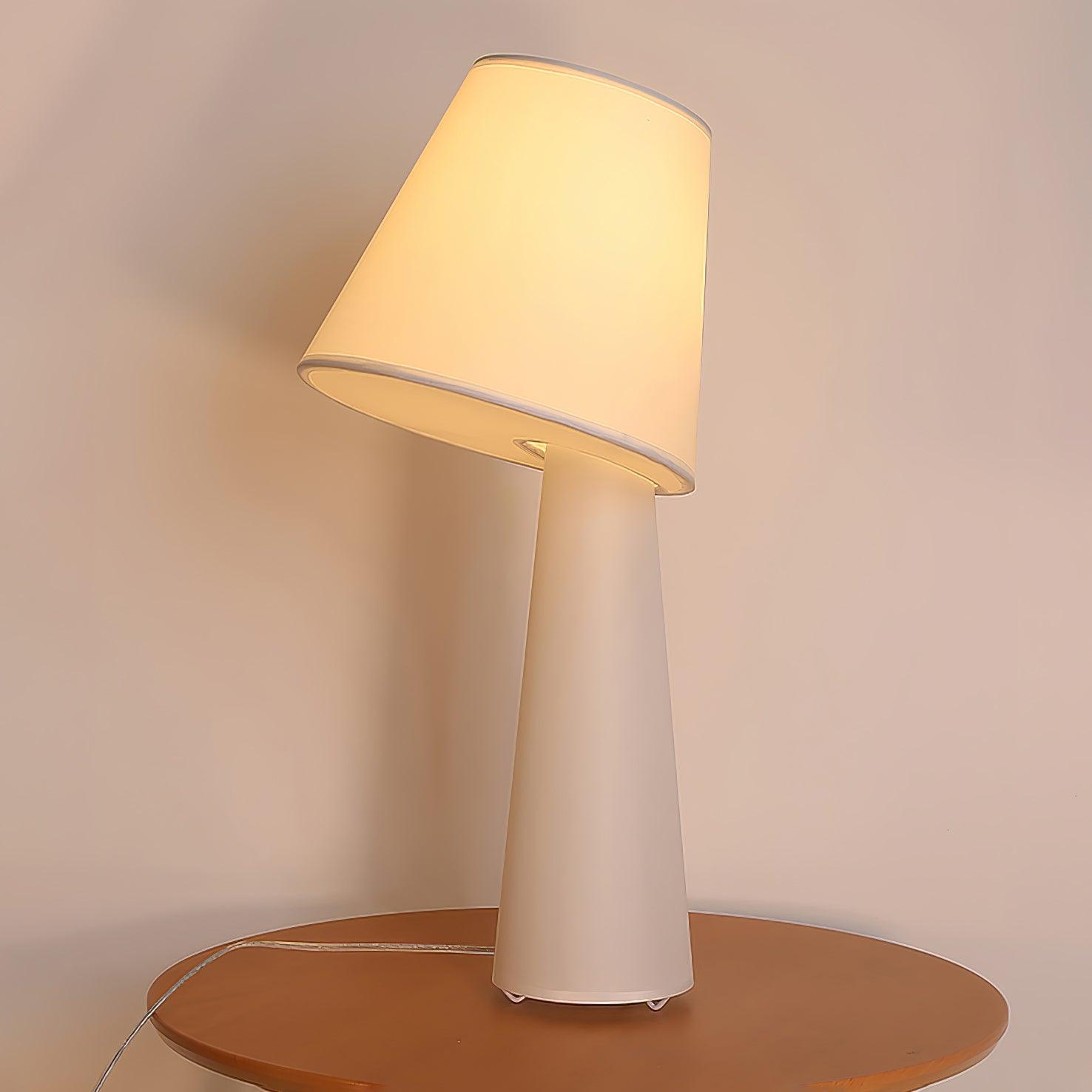 Phel Fabric Table Lamp-Neutral Decor