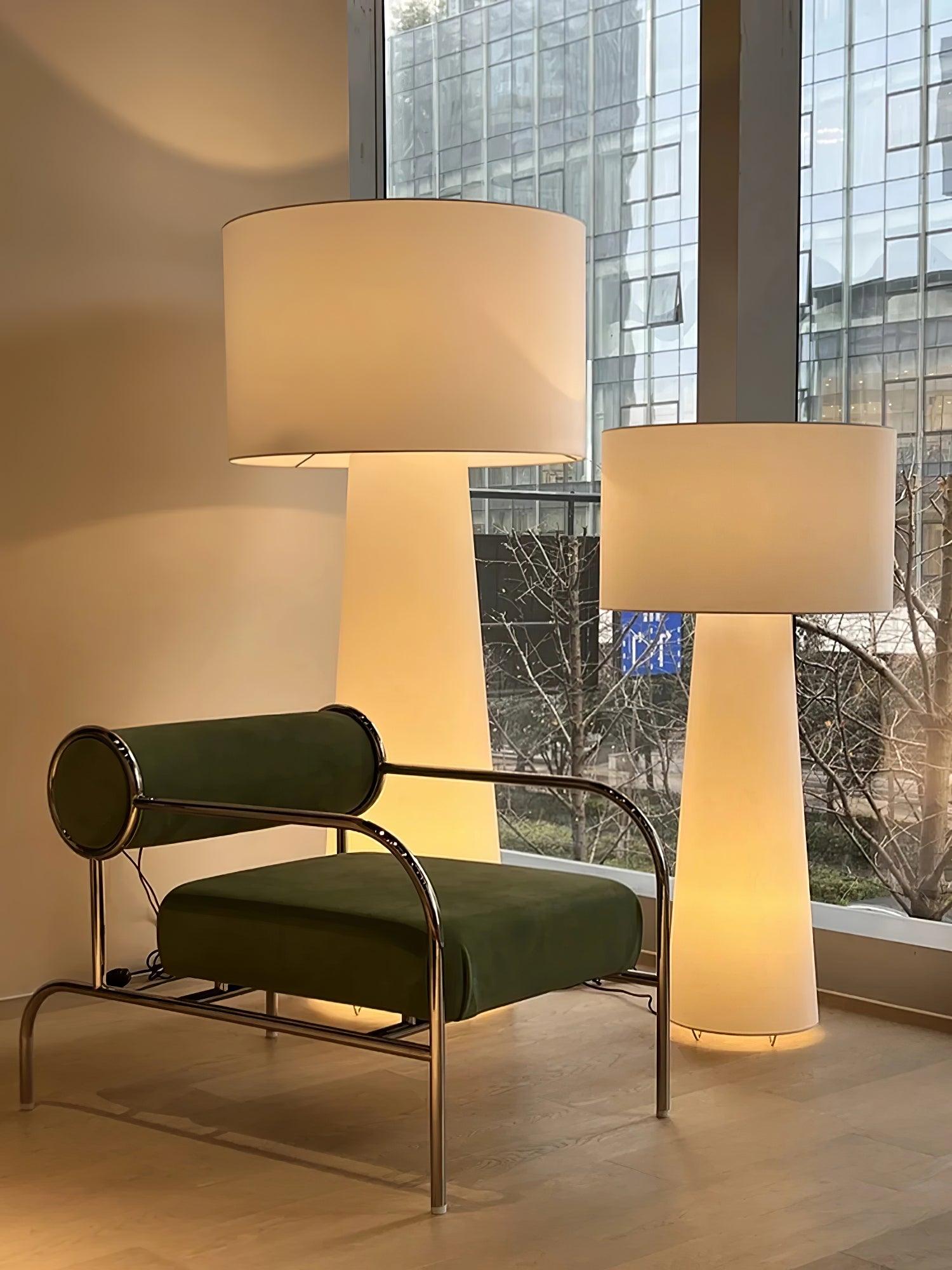 Phel Fabric Table Lamp-Neutral Decor