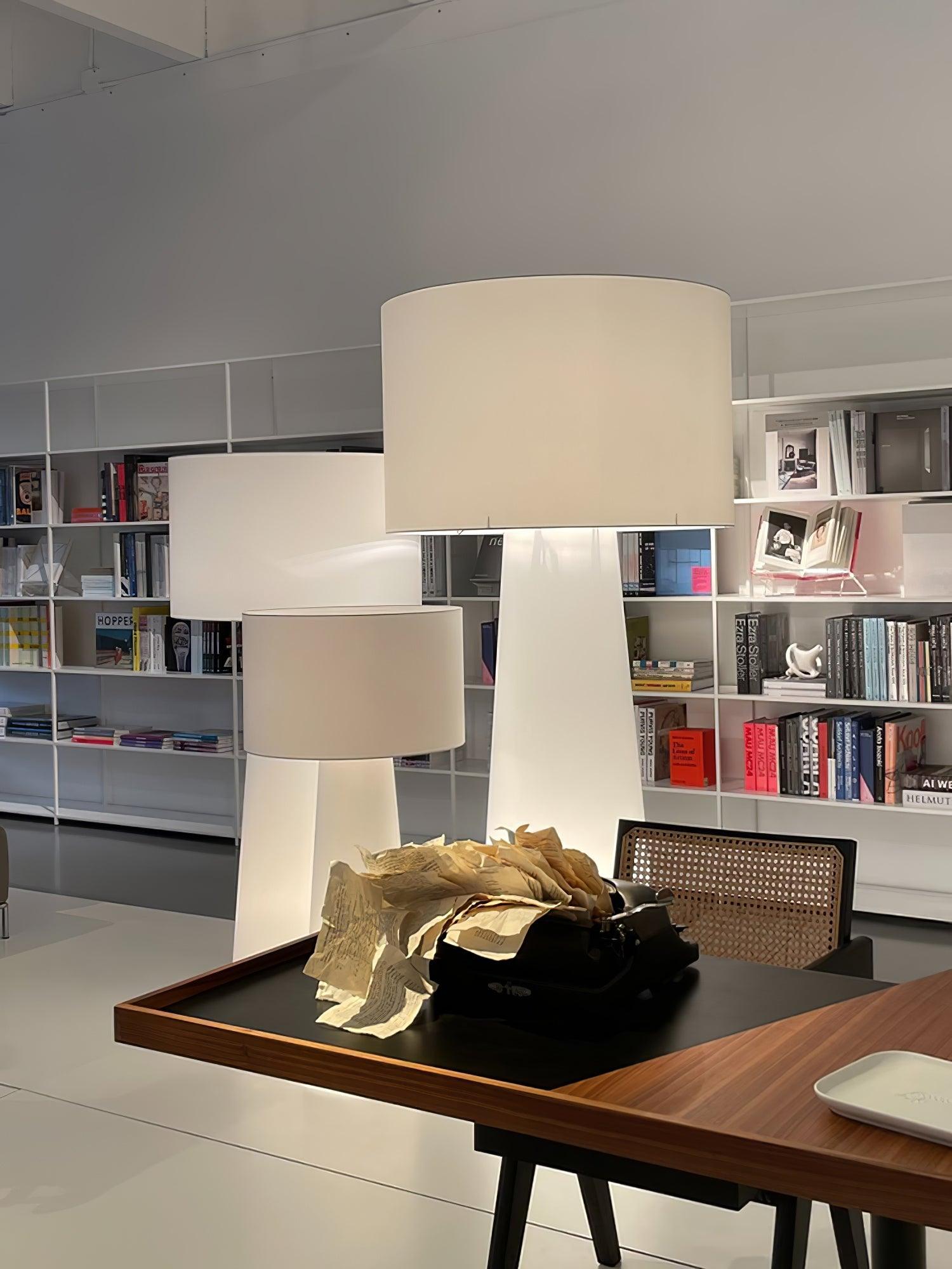 Phel Fabric Table Lamp-Neutral Decor