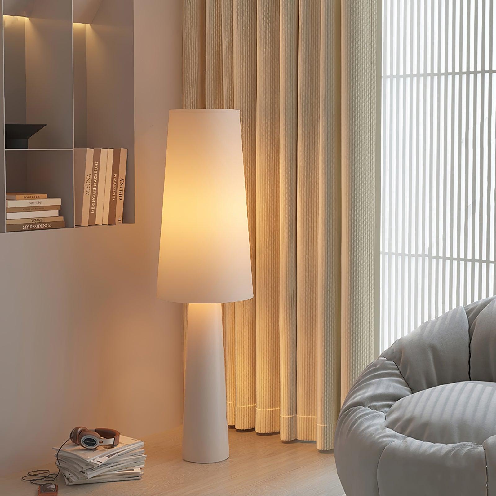 Phel Fabric Table Lamp-Neutral Decor