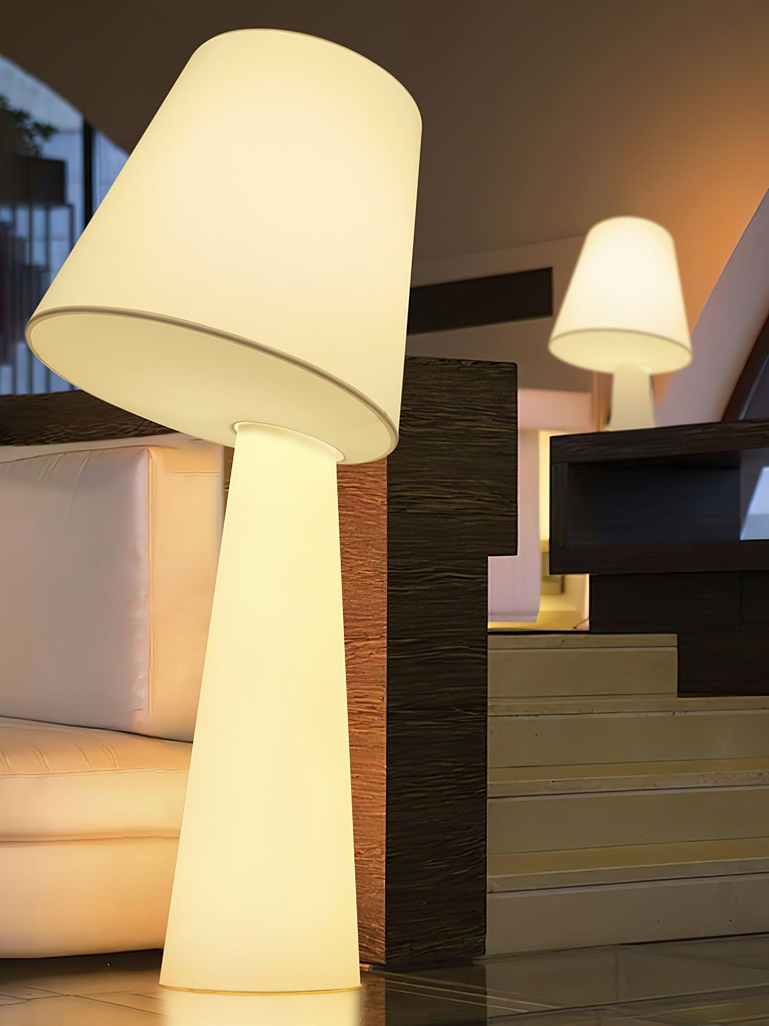 Phel Fabric Table Lamp-Neutral Decor