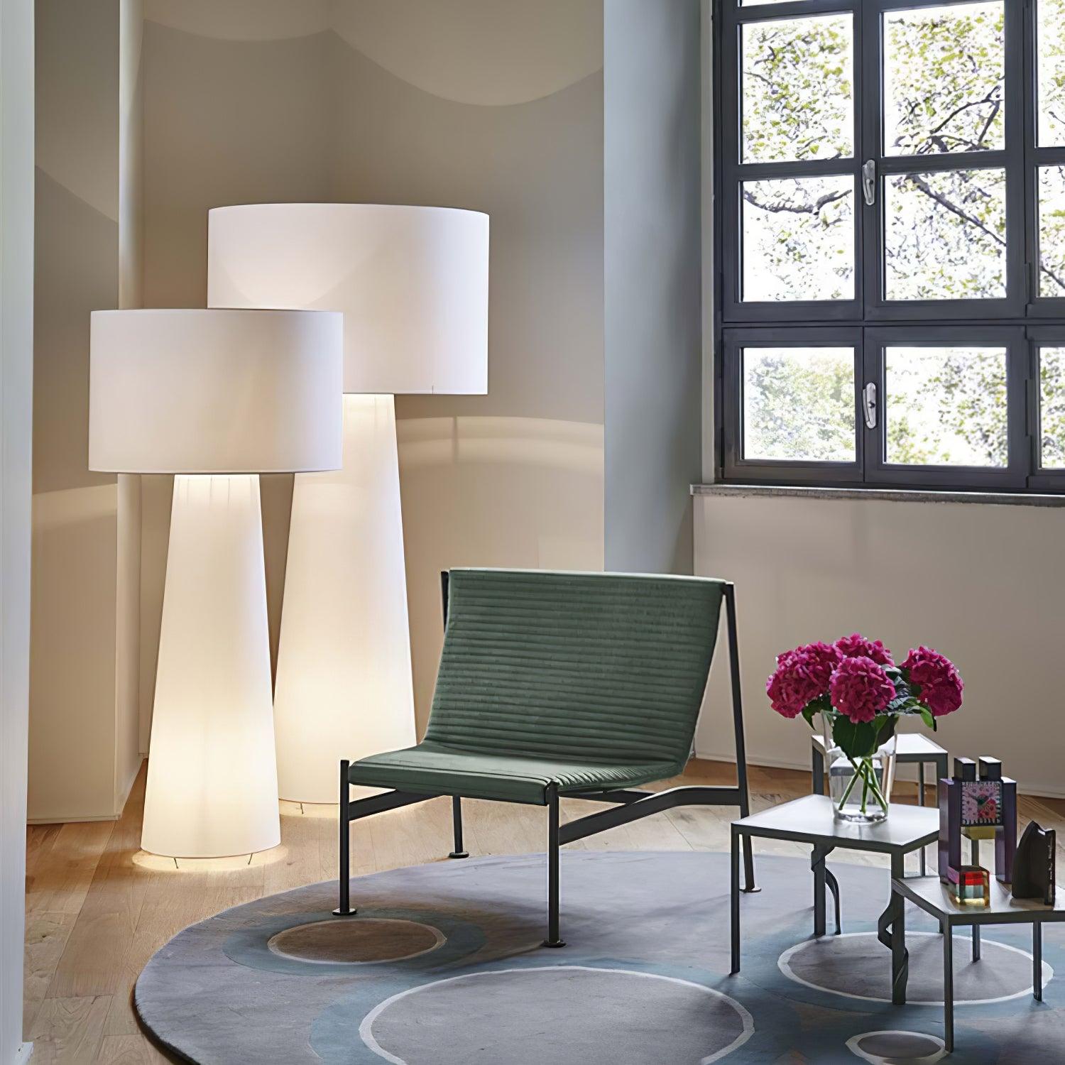 Phel Fabric Table Lamp-Neutral Decor