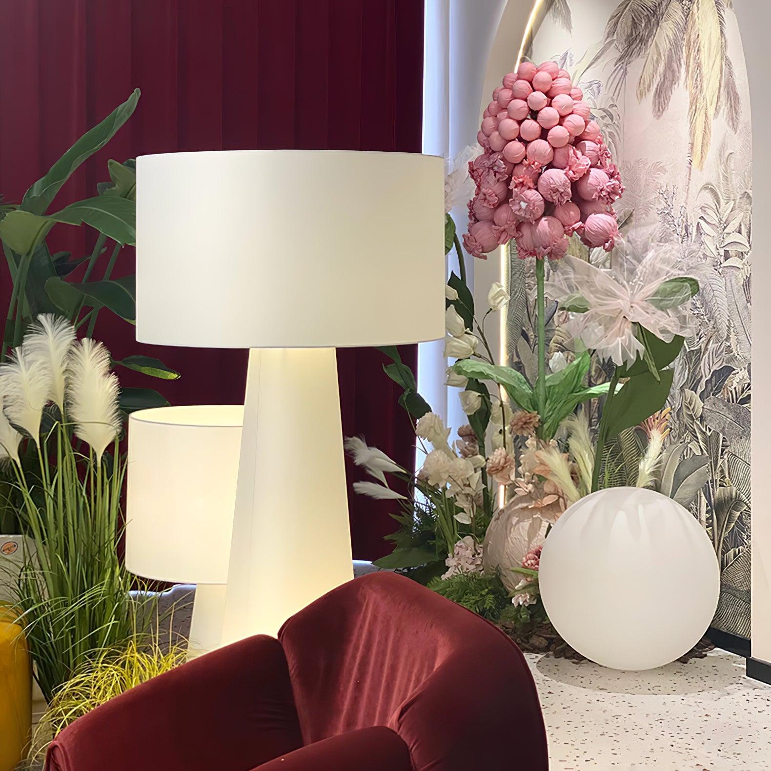 Phel Fabric Table Lamp-Neutral Decor