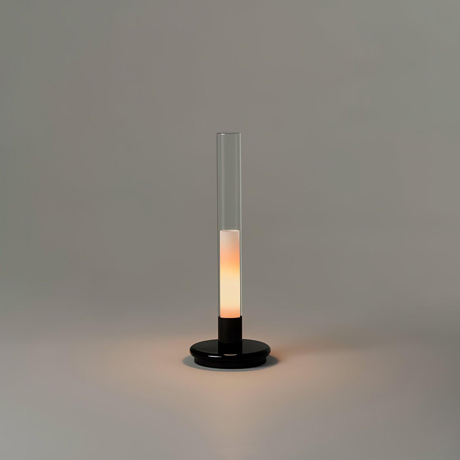 Tevi Acrylic Minimalist Table Lamp-Neutral Decor