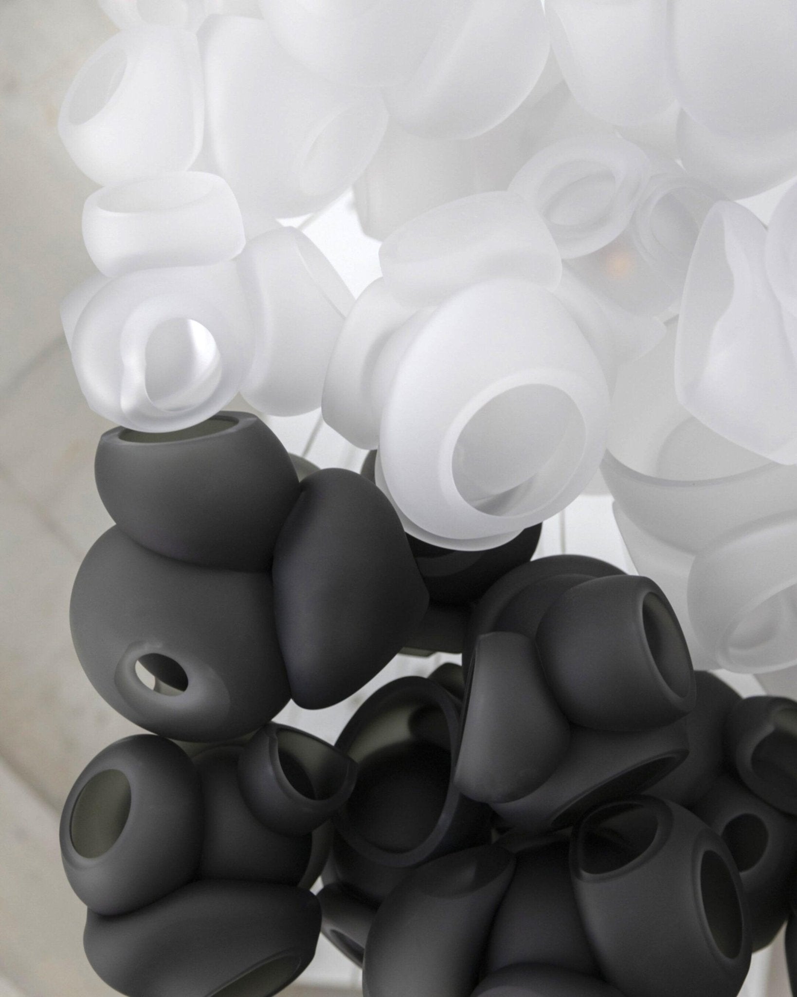 Ursa Bubbles Cluster Glass Pendant Light-Neutral Decor