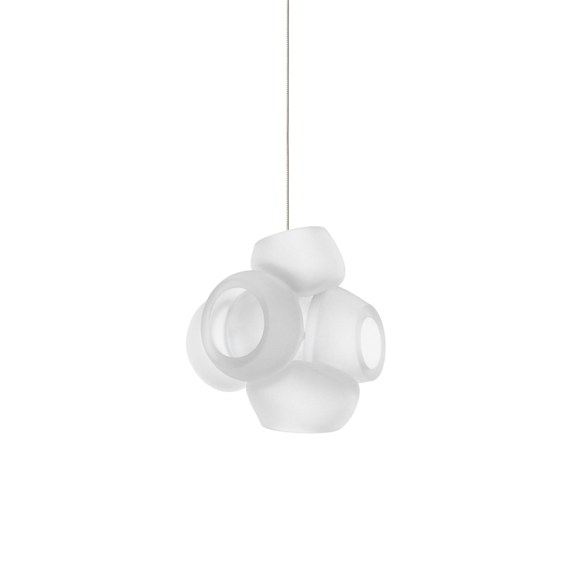 Ursa Bubbles Cluster Glass Pendant Light-Neutral Decor