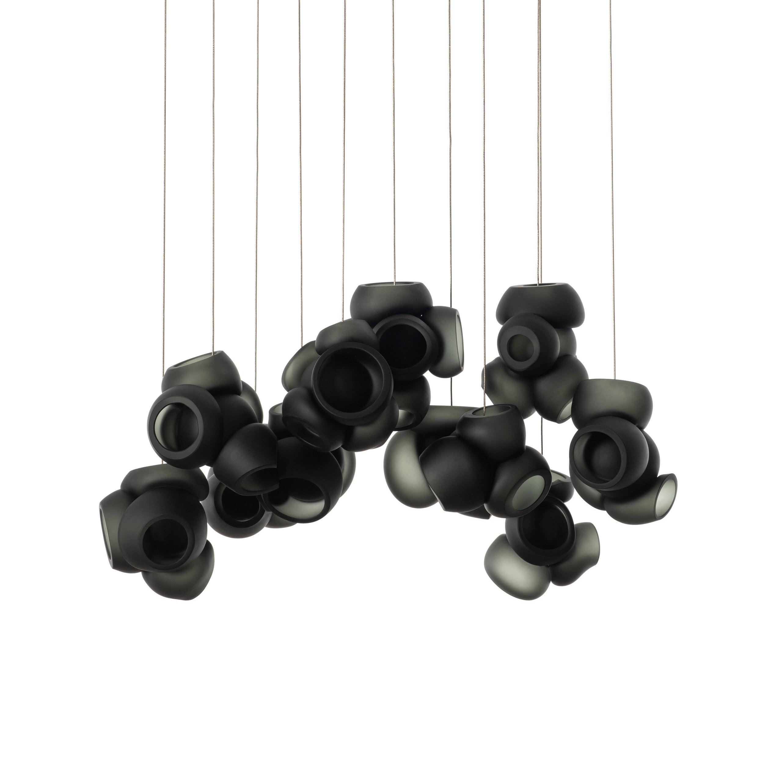 Ursa Bubbles Cluster Glass Pendant Light-Neutral Decor