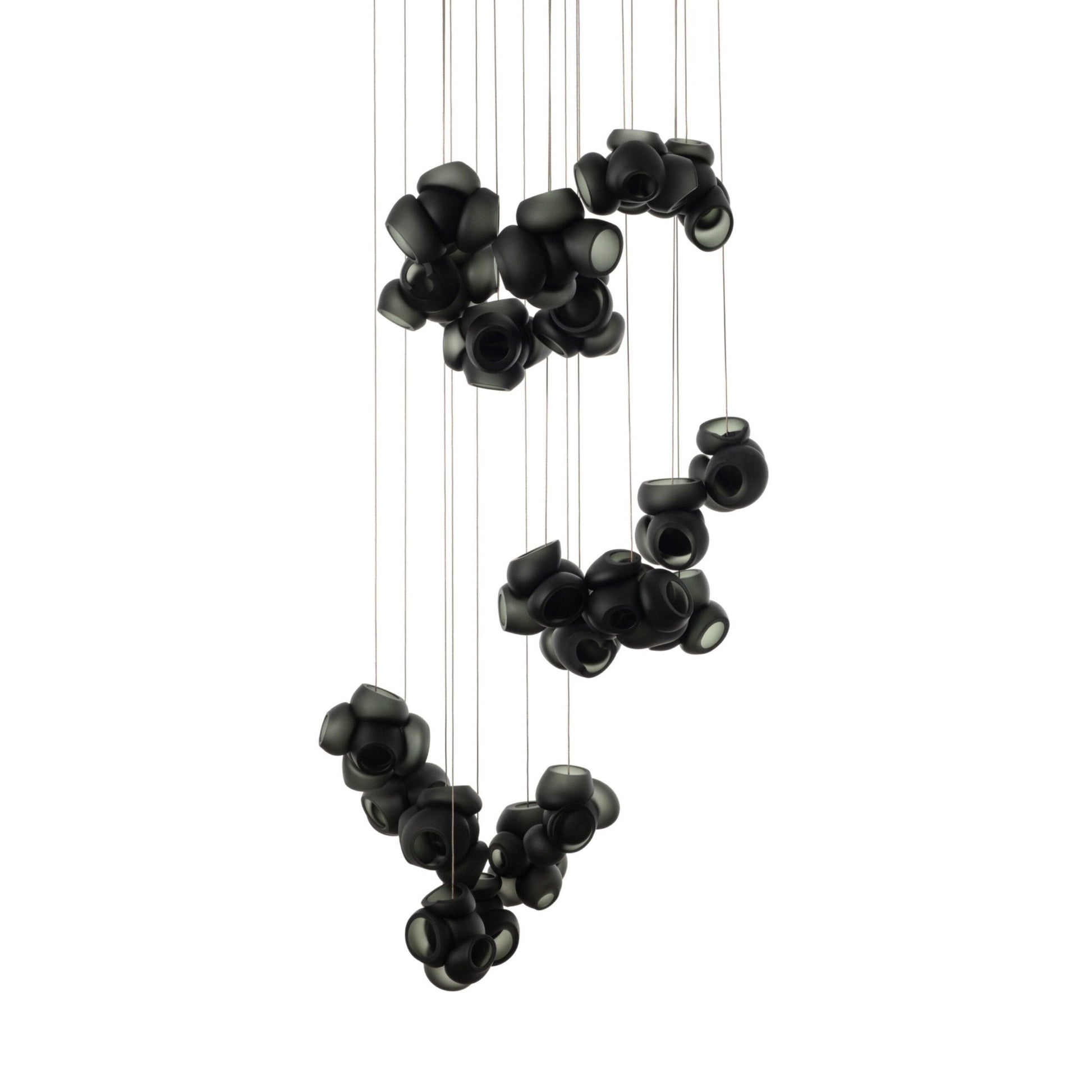 Ursa Bubbles Cluster Glass Pendant Light-Neutral Decor