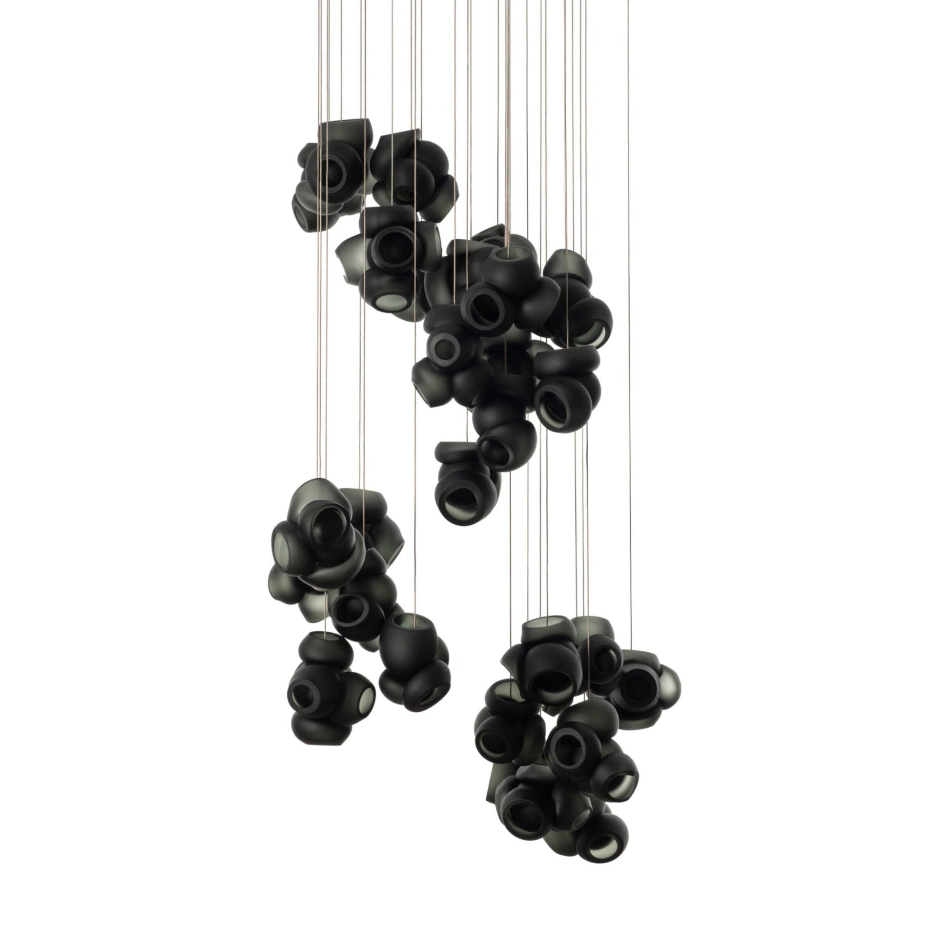 Ursa Bubbles Cluster Glass Pendant Light-Neutral Decor