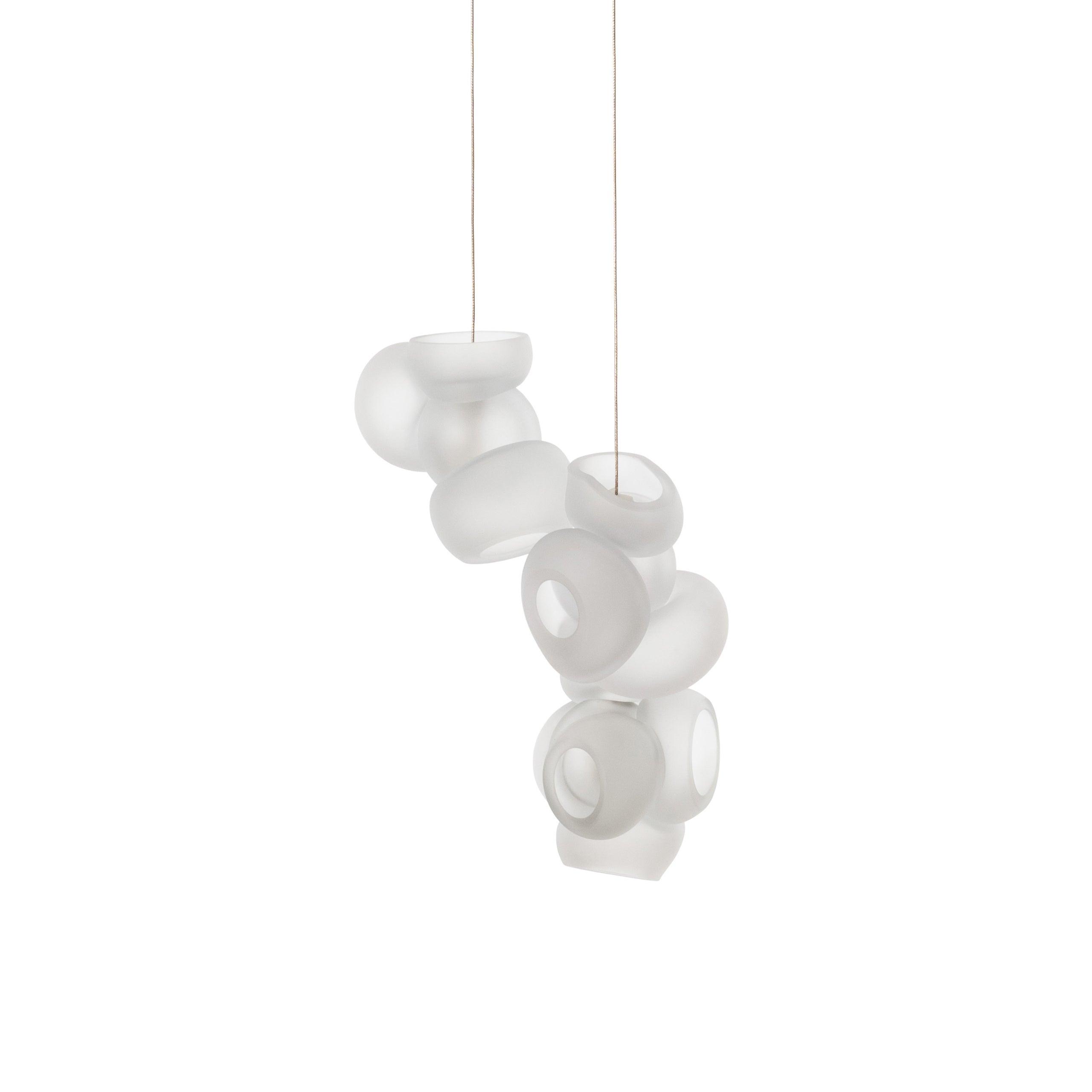 Ursa Bubbles Cluster Glass Pendant Light-Neutral Decor