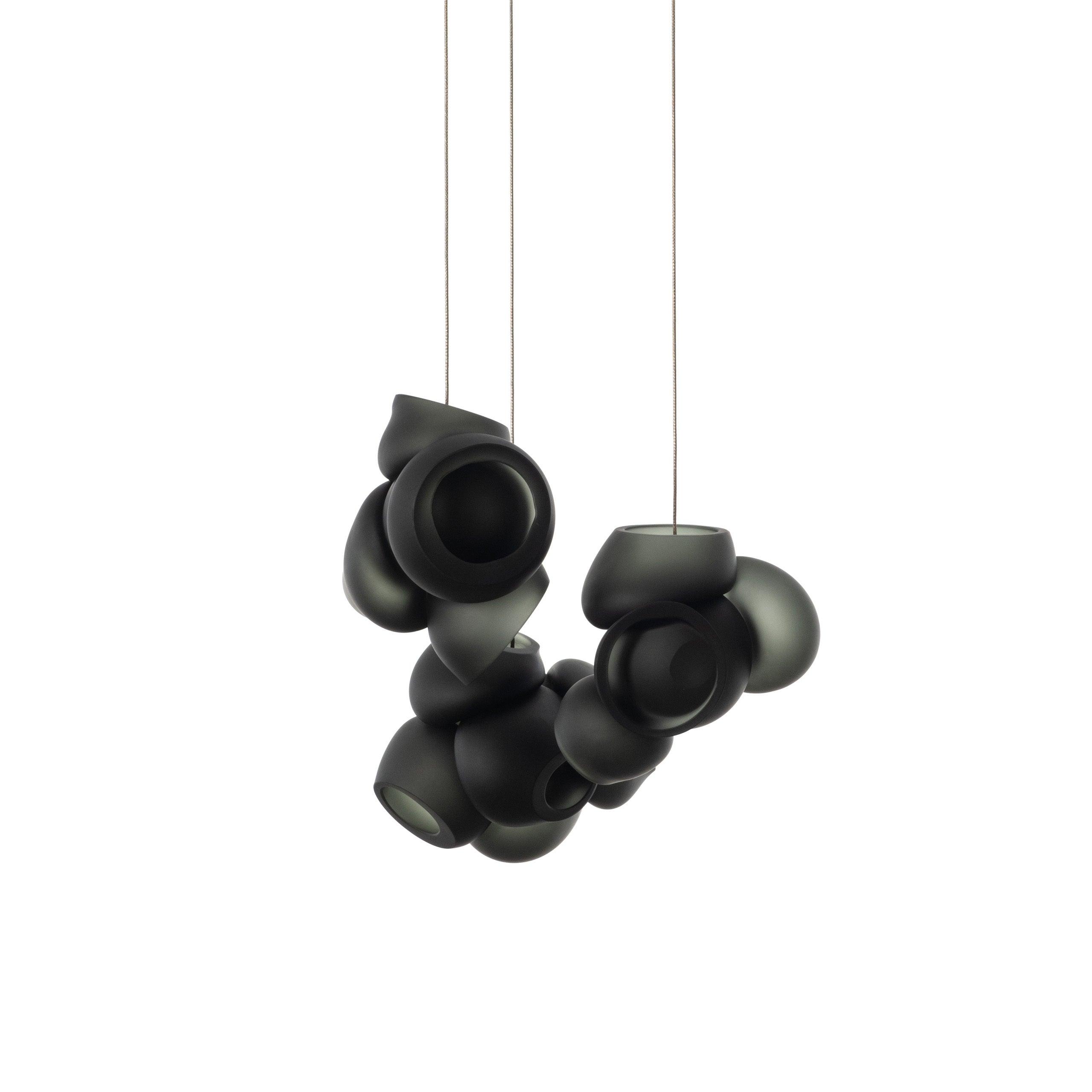 Ursa Bubbles Cluster Glass Pendant Light-Neutral Decor