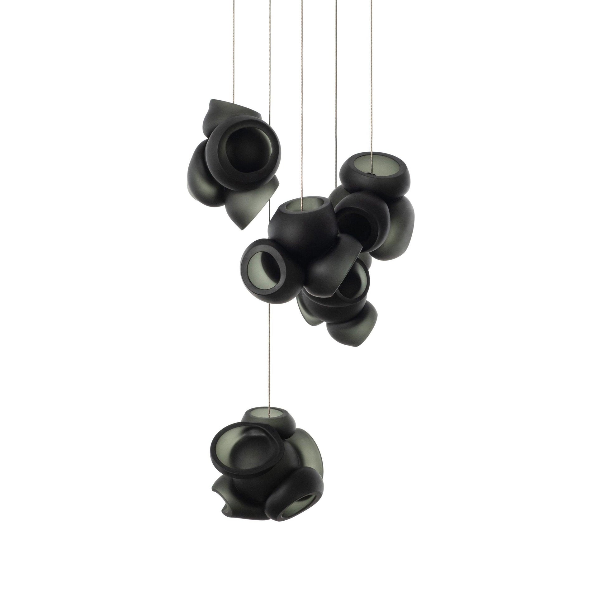 Ursa Bubbles Cluster Glass Pendant Light-Neutral Decor