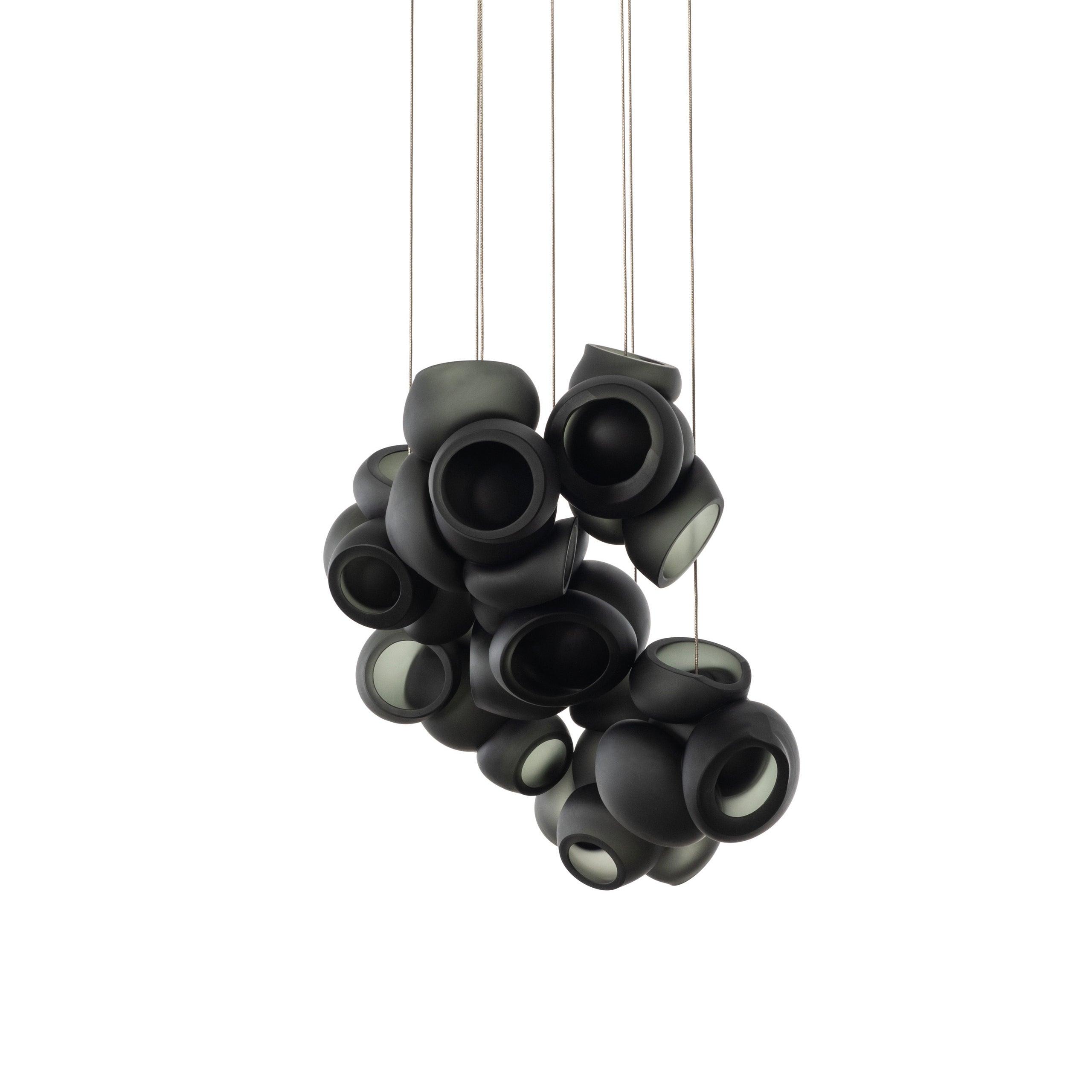 Ursa Bubbles Cluster Glass Pendant Light-Neutral Decor