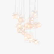 Ursa Bubbles Cluster Glass Pendant Light-Neutral Decor