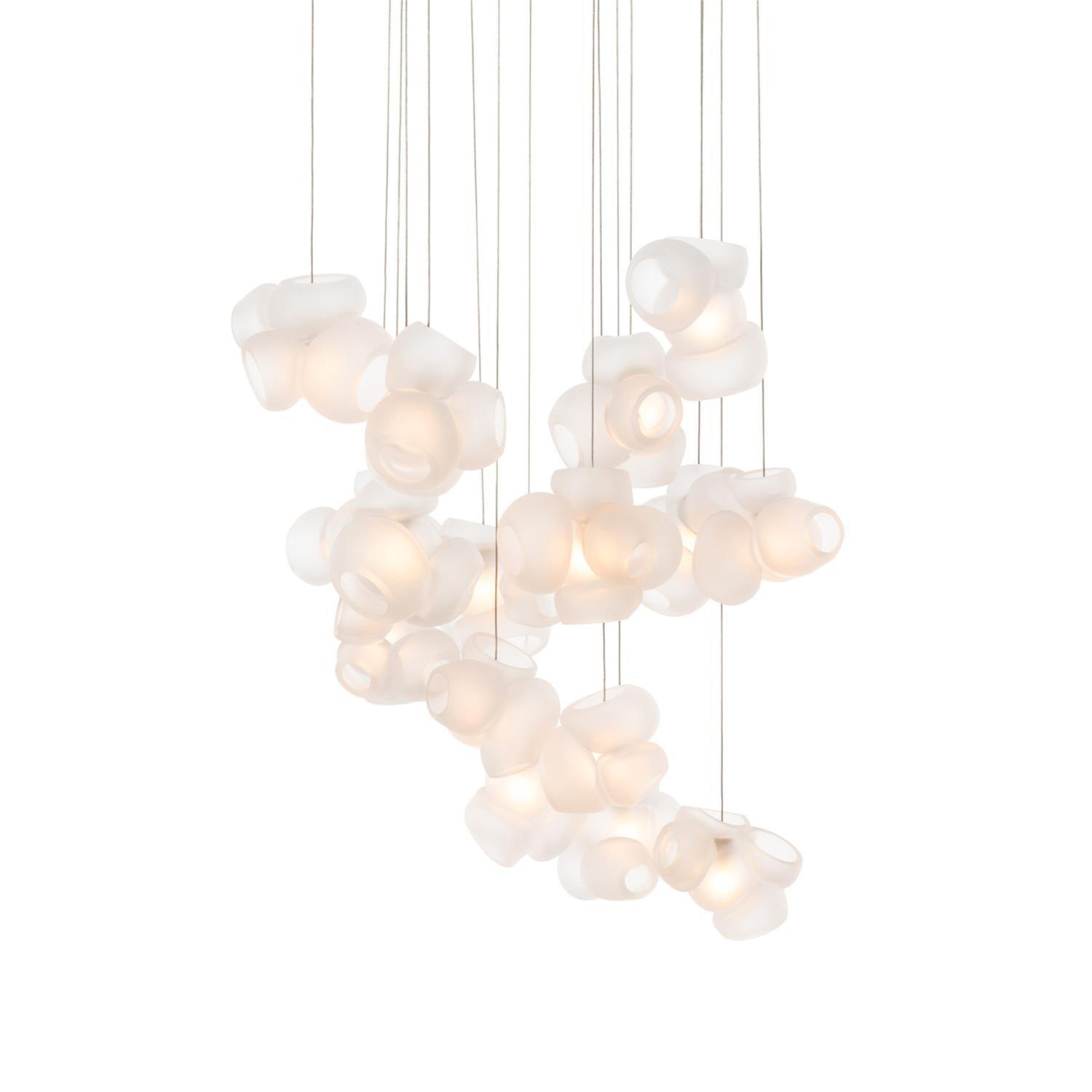 Ursa Bubbles Cluster Glass Pendant Light-Neutral Decor