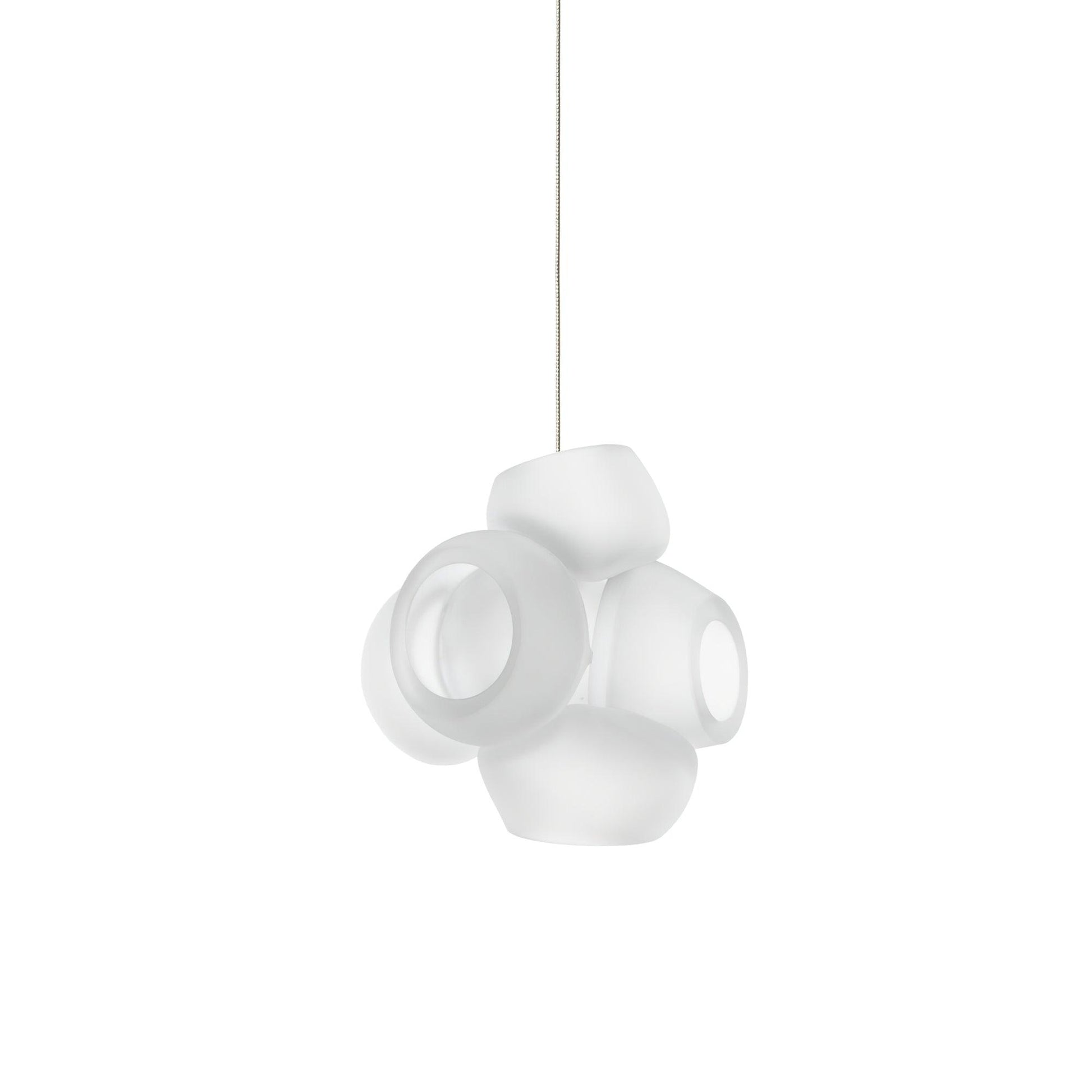 Ursa Bubbles Cluster Glass Pendant Light-Neutral Decor
