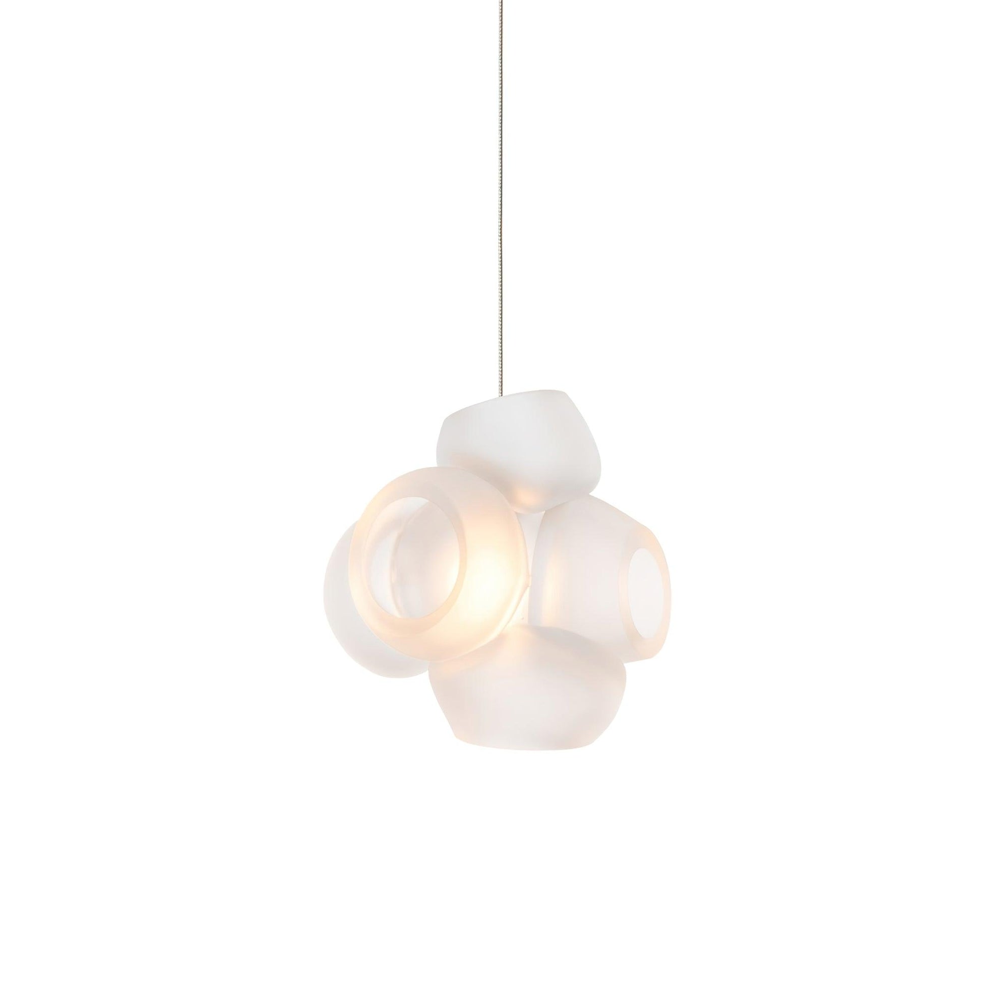 Ursa Bubbles Cluster Glass Pendant Light-Neutral Decor