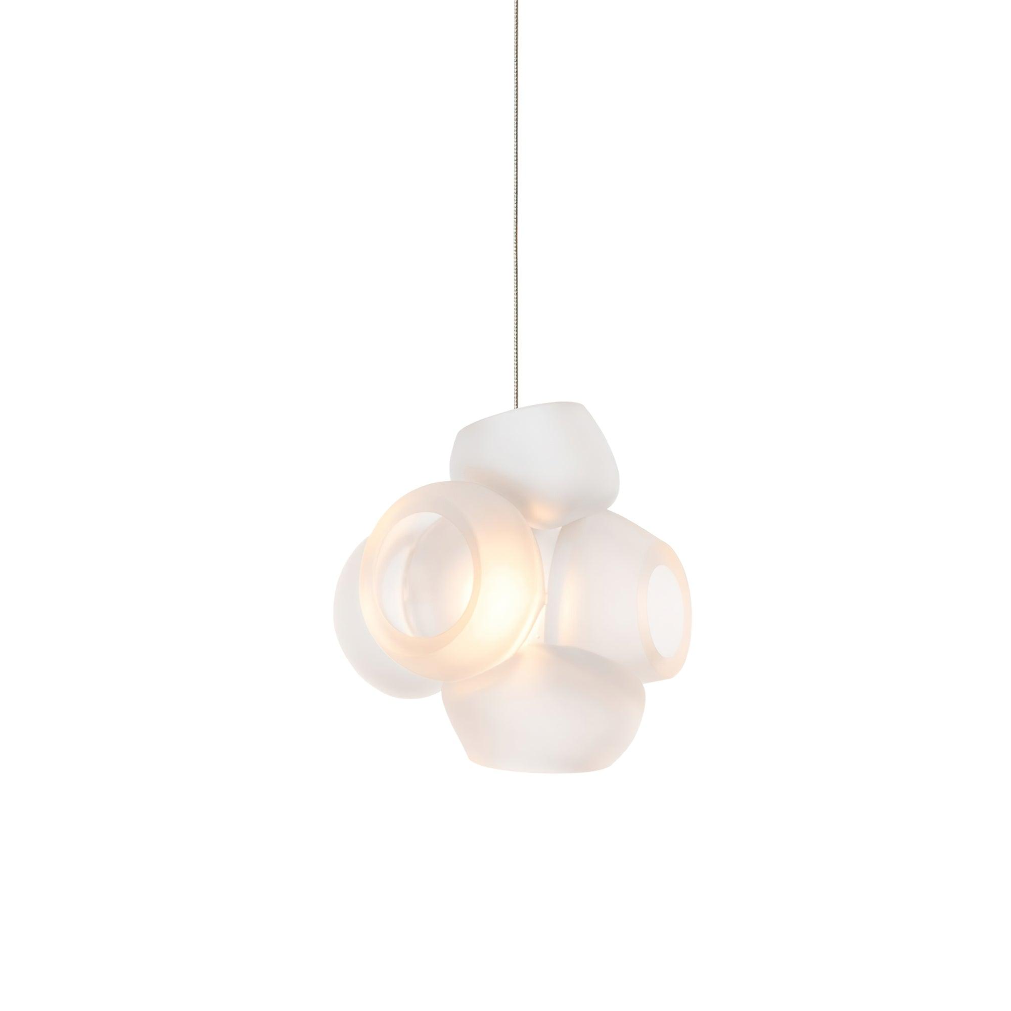Ursa Bubbles Cluster Glass Pendant Light-Neutral Decor