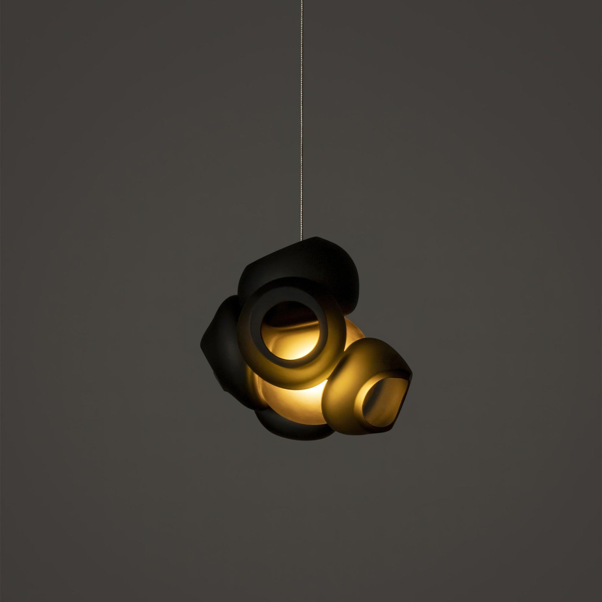 Ursa Bubbles Cluster Glass Pendant Light-Neutral Decor