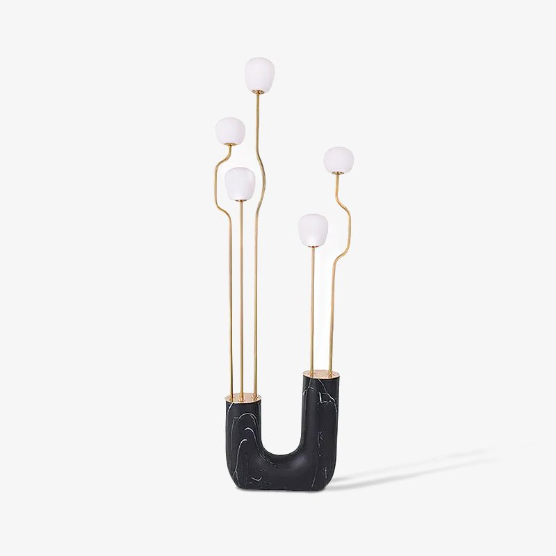 Aria Elegant Comet Floor Lamp-Neutral Decor